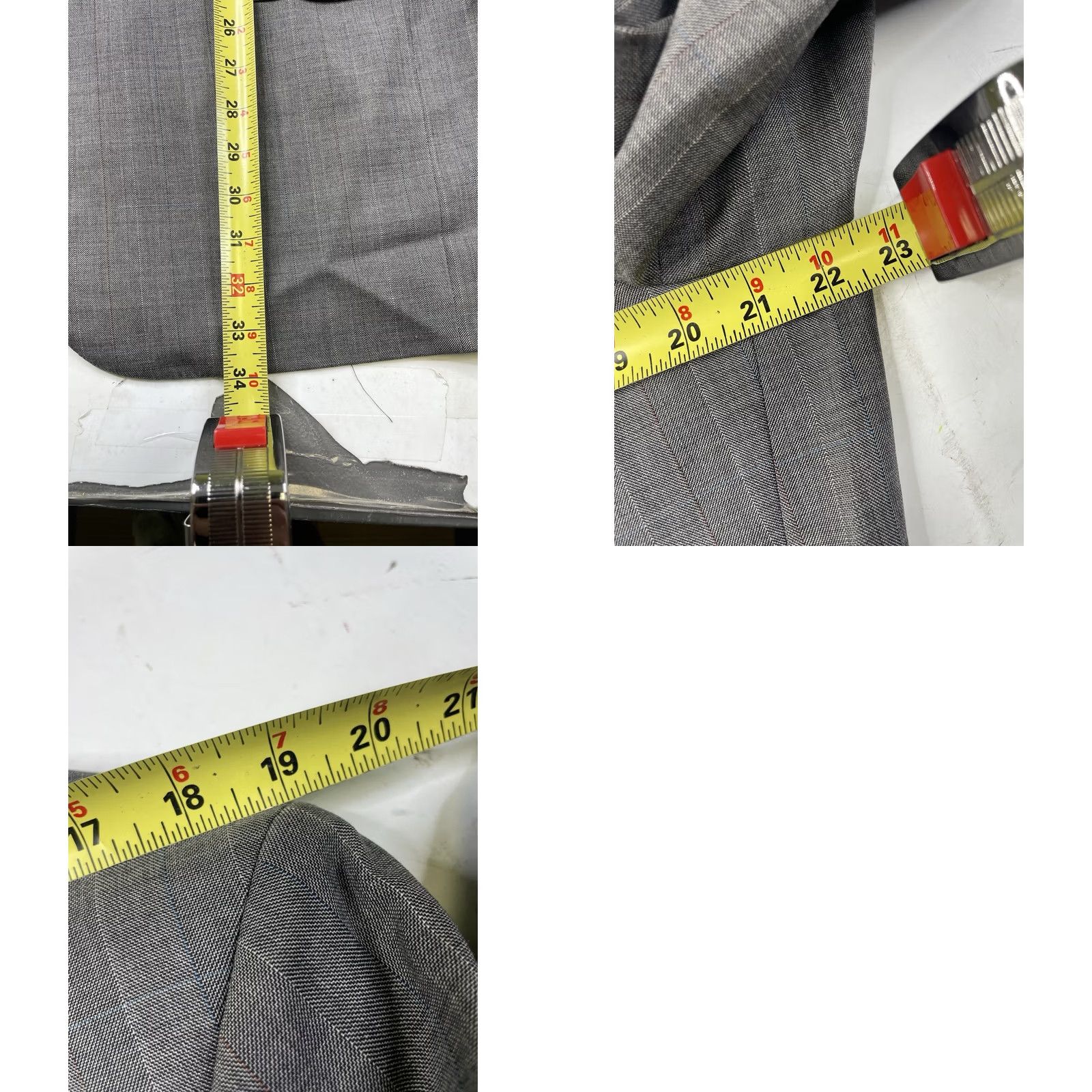 Polo Ralph Lauren VINTAGE Polo Ralph Lauren Men’s Wool Plaid Sport Coat Blazer USA Made 42L Gray 90s Size US XL / EU 56 / 4 - 8 Thumbnail