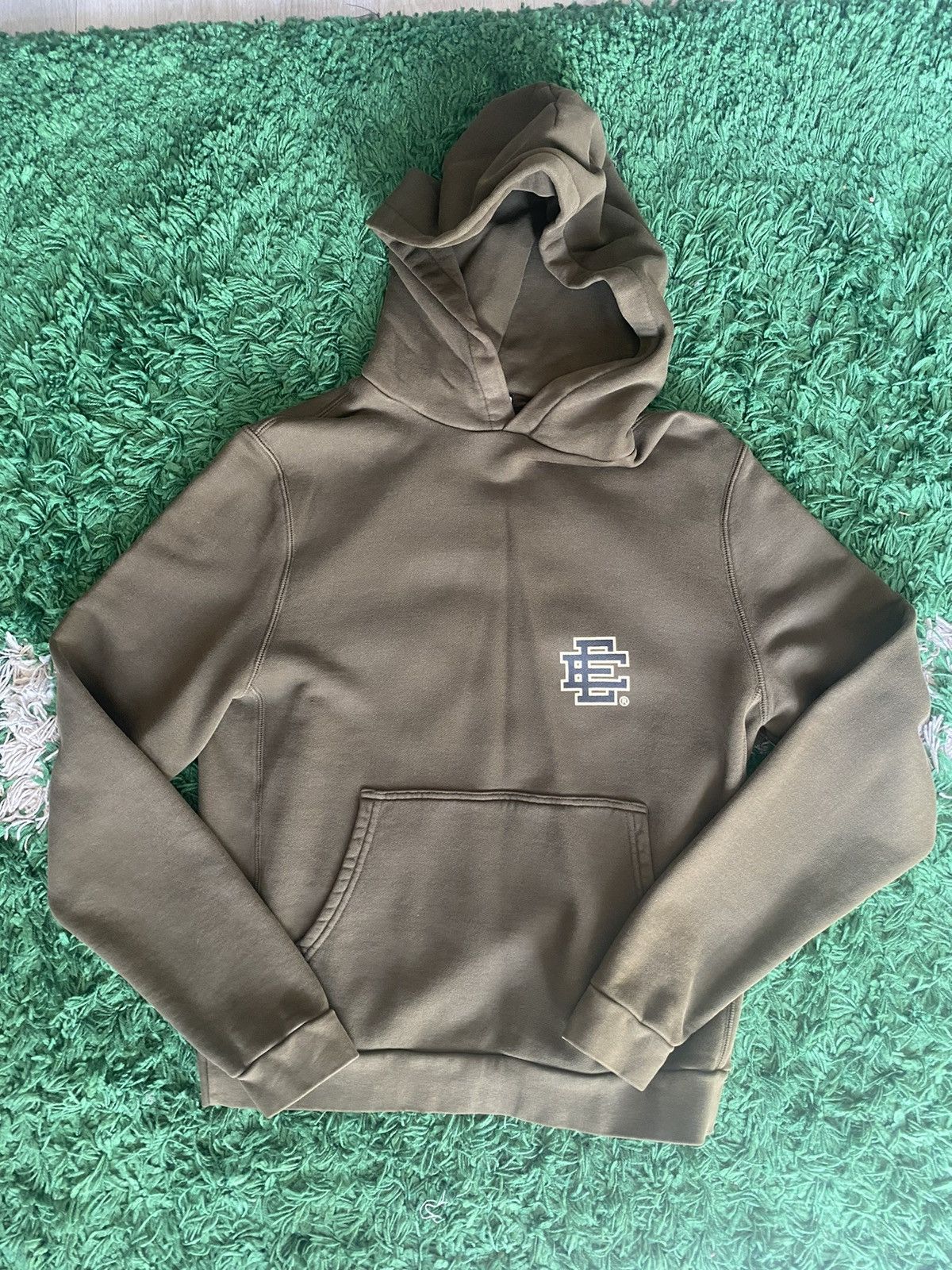 Eric Emanuel Eric Emanuel Hoodie Olive Size Small Size US S / EU 44-46 / 1 - 1 Thumbnail