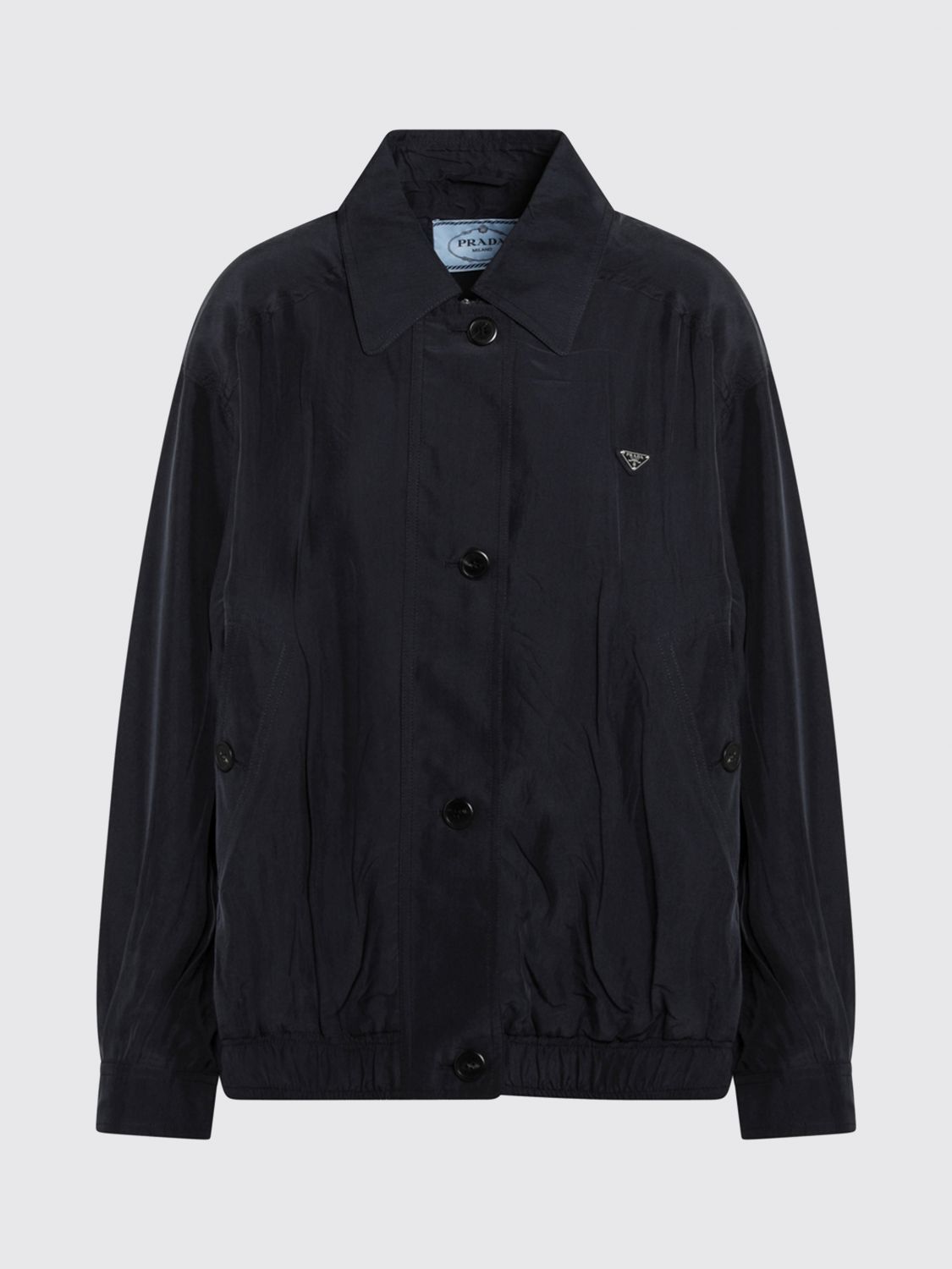Prada Prada Jacket Woman Blue Size S / US 4 / IT 40 - 1 Preview