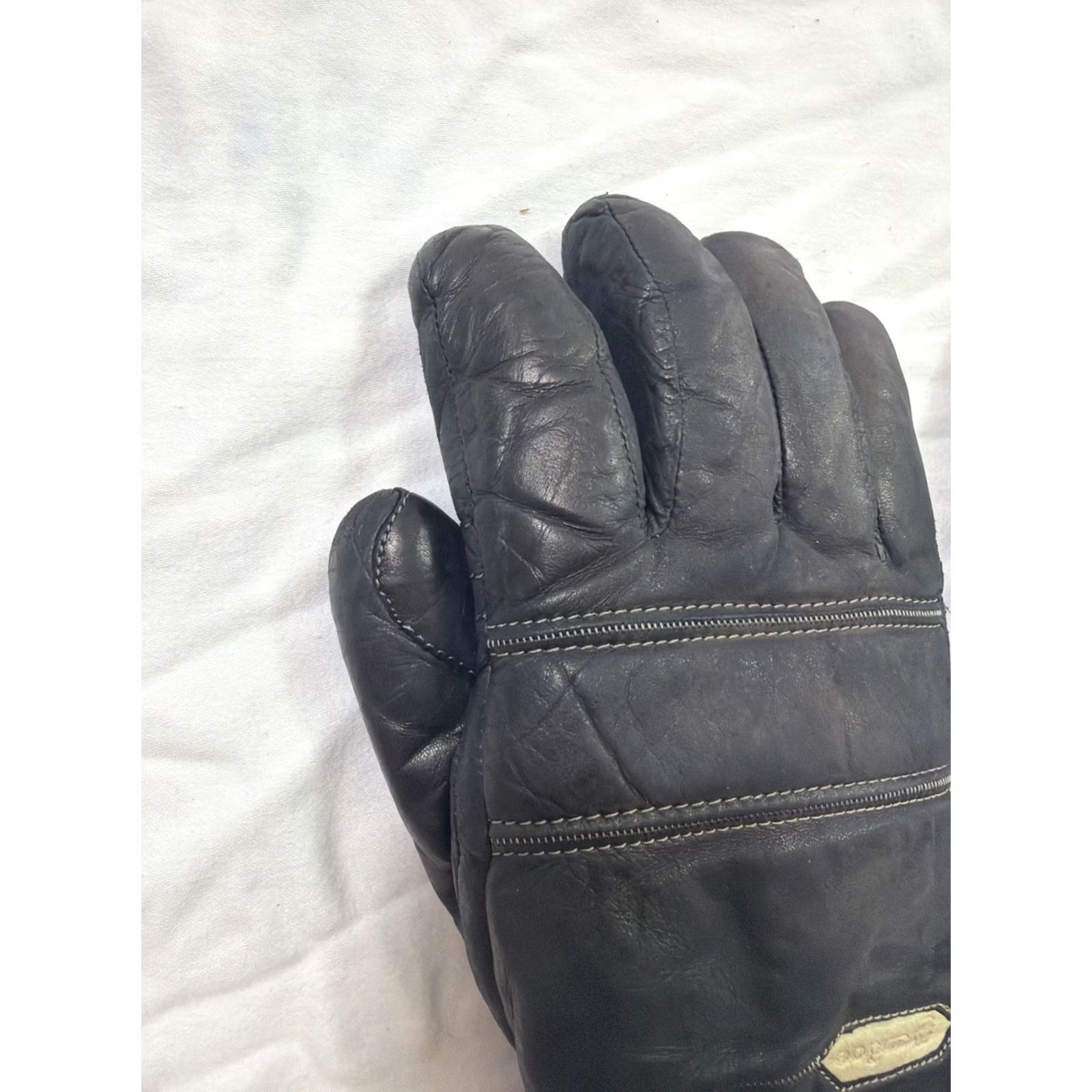 Vintage VINTAGE Grandoe Women’s Small Navy Blue Goretex Snow Gloves Glove Womens S Navy Water Resistant 90s Size ONE SIZE - 6 Thumbnail