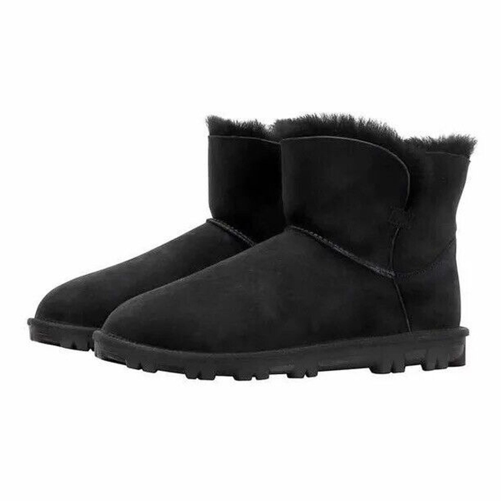 Kirkland Signature NEW Kirkland Ladies' Shearling Boots BLACK NOIR Size 6 Size US 6 / IT 36 - 1 Thumbnail