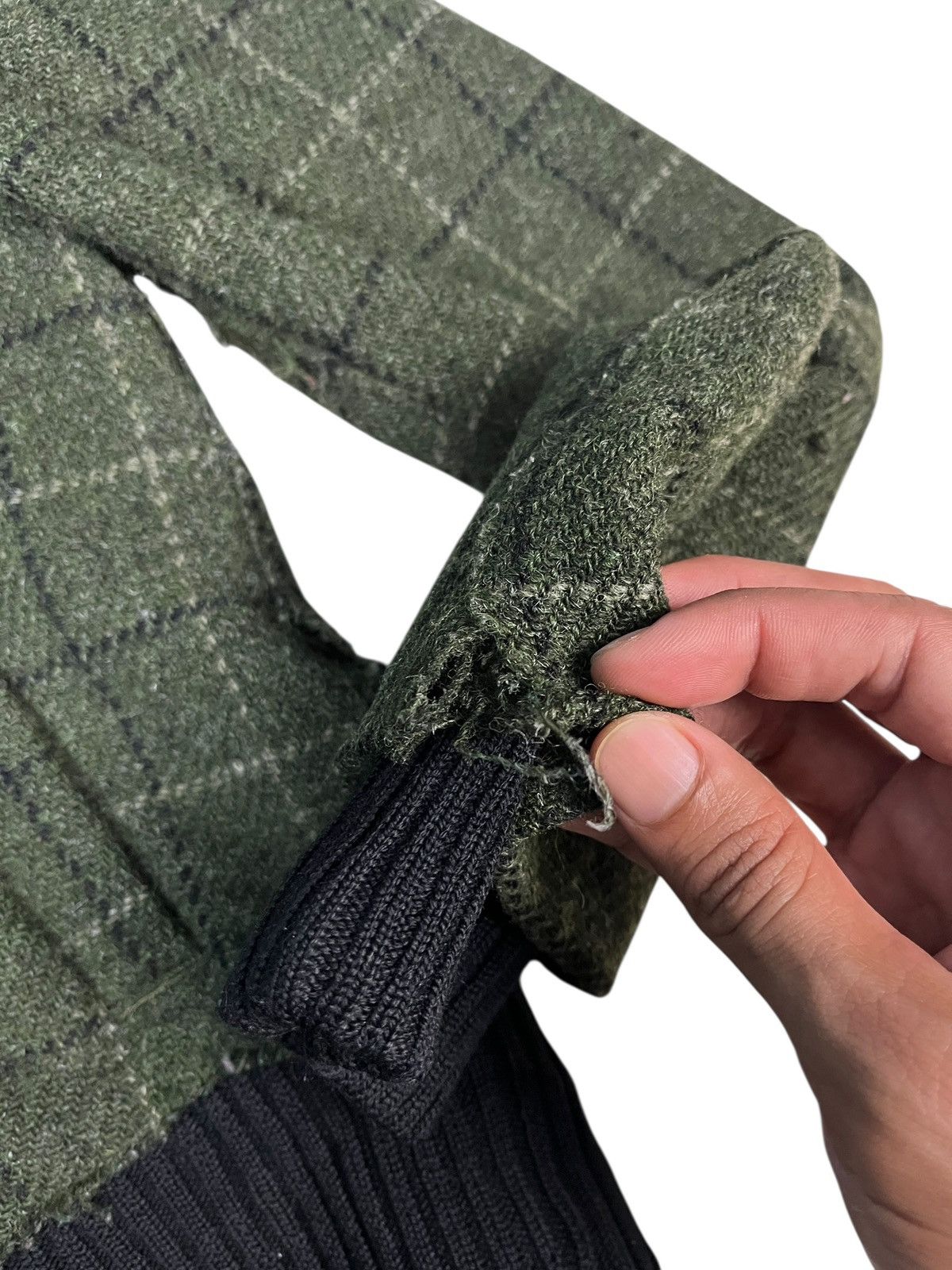 Harris Tweed Rag & Bone Harris Tweed Lampo Zipper Italian Lamb Shearling Size XS / US 0-2 / IT 36-38 - 23 Thumbnail