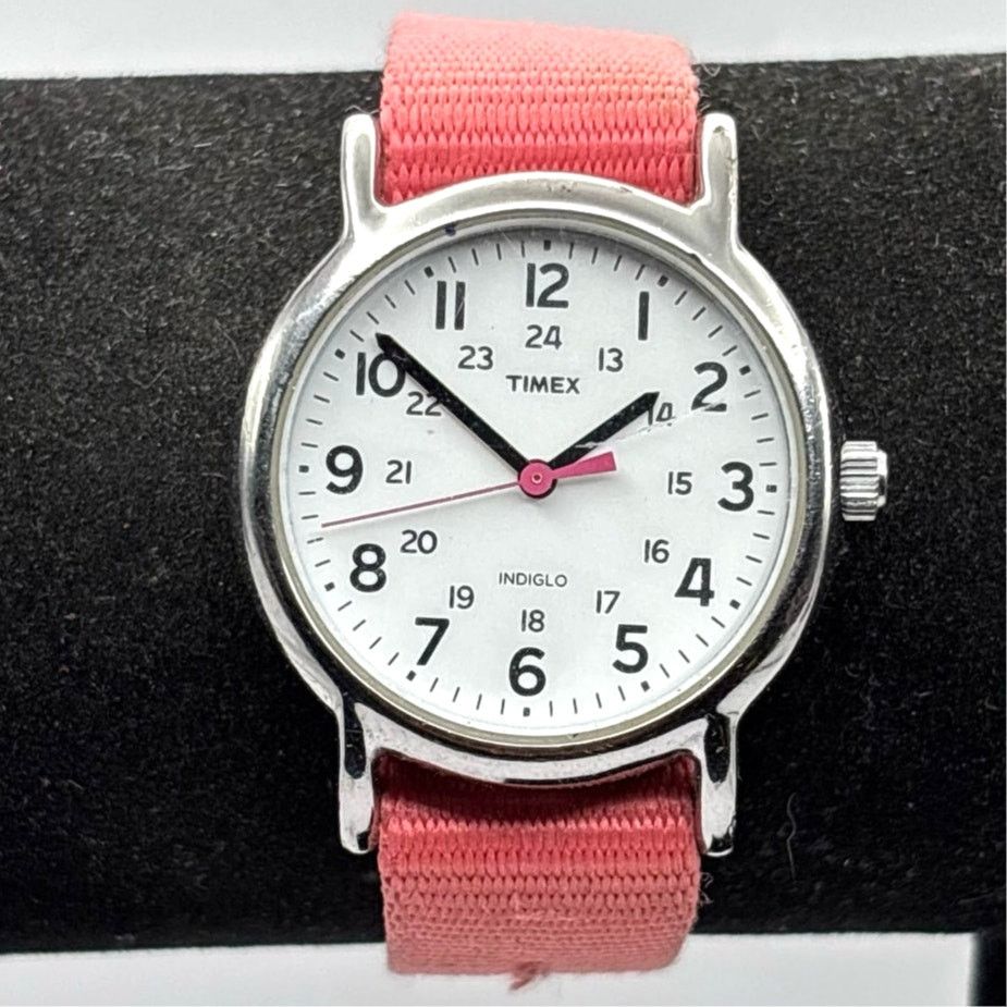 Timex Pink Timex Watch | Grailed