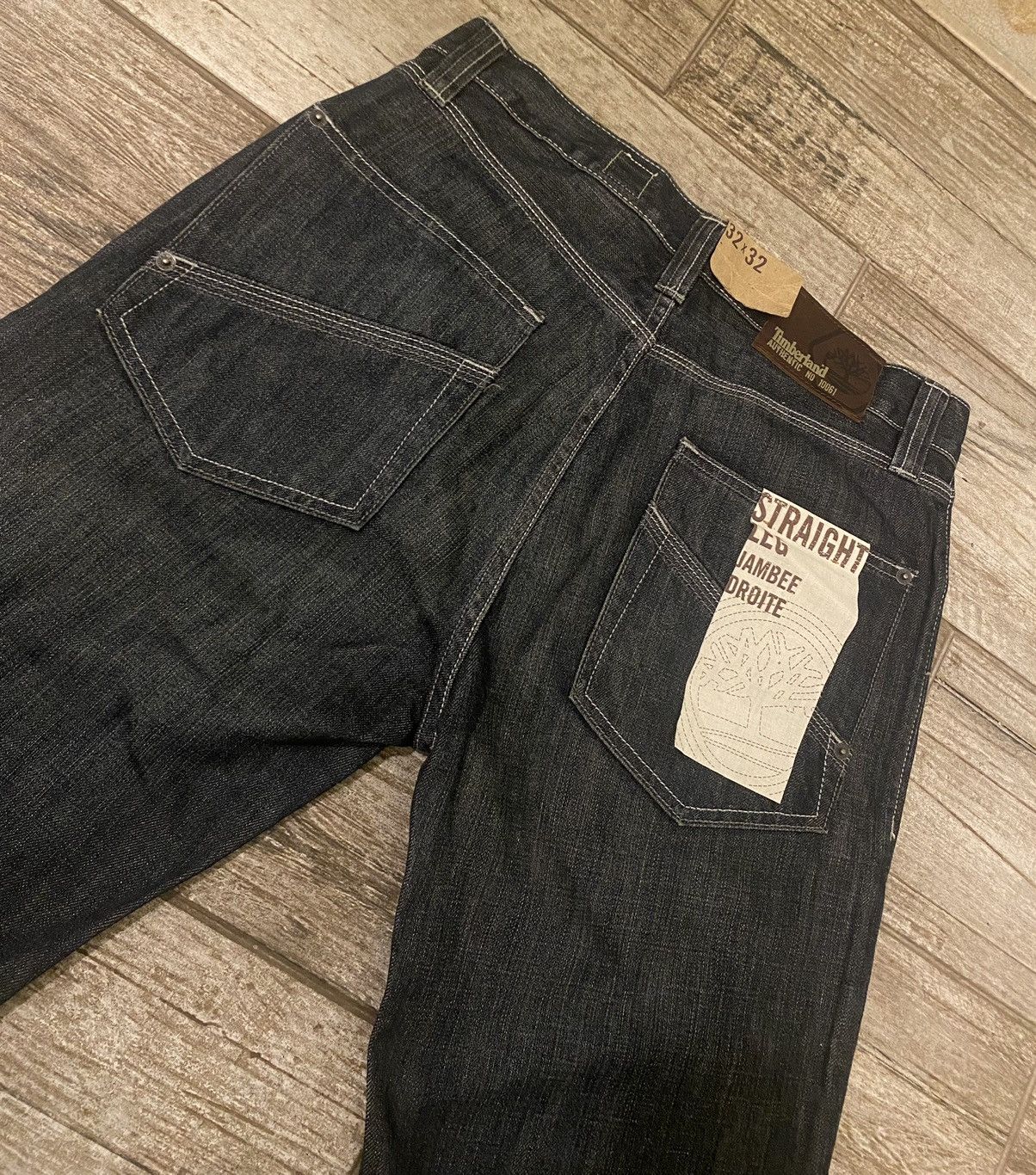 Timberland Timberland Indigo-Dyed Straight Leg Jeans Size US 32 / EU 48 - 9 Thumbnail
