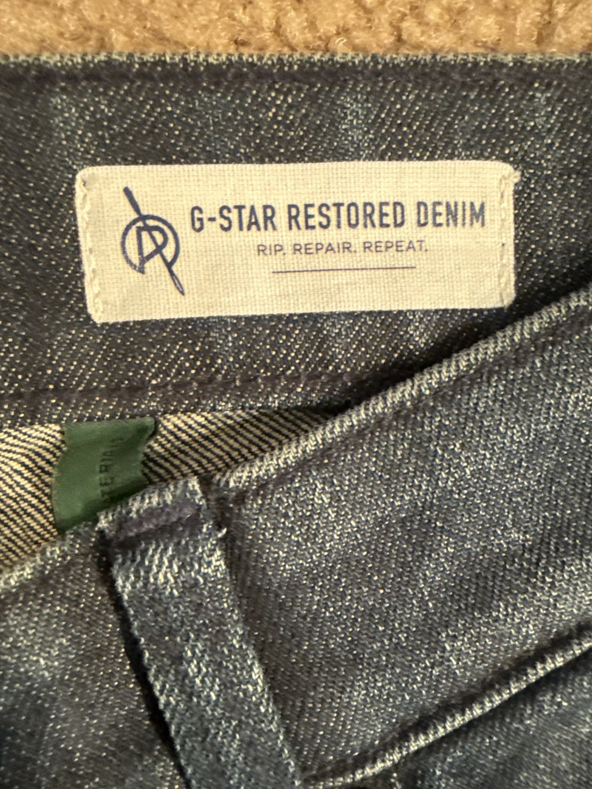 G-Star G Star Raw 3301 Slim Jeans Size US 32 / EU 48 - 6 Thumbnail