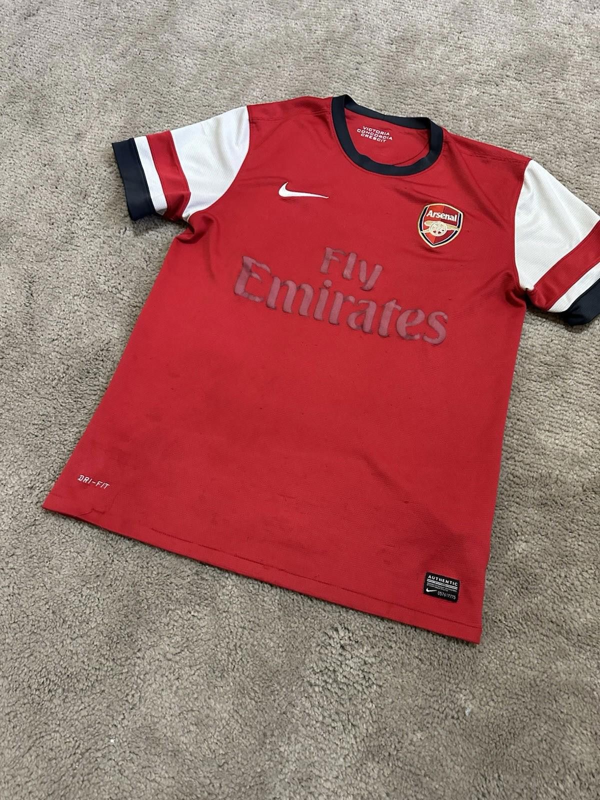 Nike ARSENAL 2012/2014 HOME FOOTBALL SHIRT SOCCER JERSEY NIKE Size US M / EU 48-50 / 2 - 2 Thumbnail