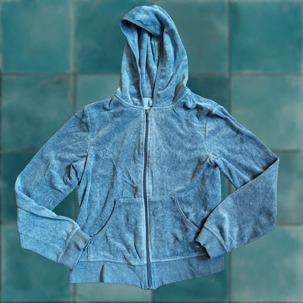 Tek Gear Tek Gear Women's Heather Gray Full Zip Hoodie S with Pockets - Gray, Cotton Polyester, Regular, Body Womens Size S / US 4 / IT 40 - 1 Thumbnail