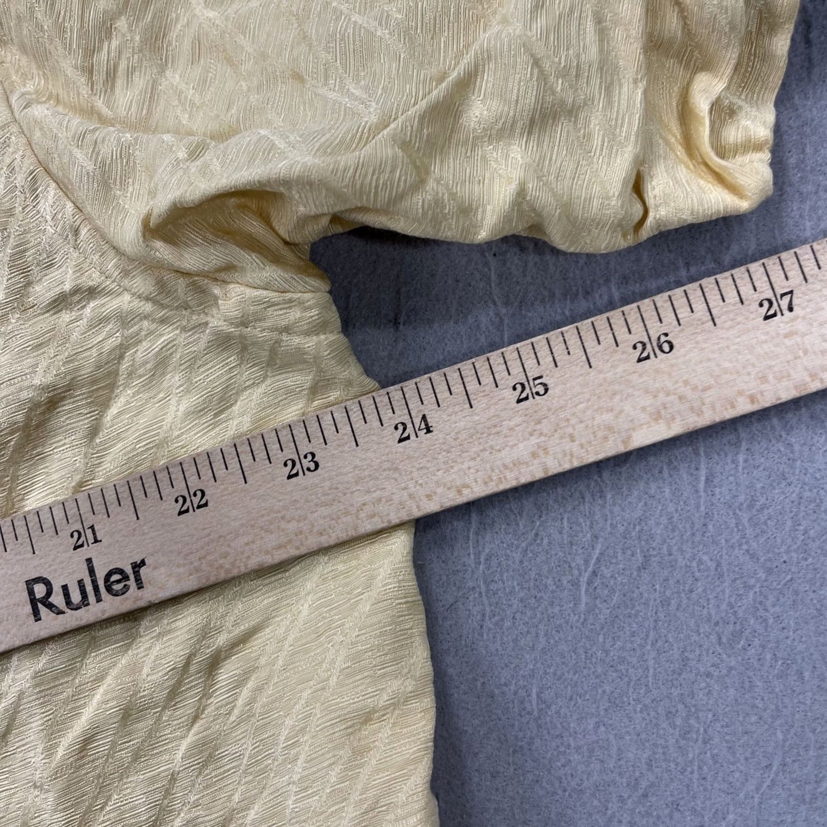 Vintage VINTAGE Jhane Barnes Shirt Mens L Yellow Silk Linen 90s Camp Collar Button-Up Short Sleeve Size US L / EU 52-54 / 3 - 7 Thumbnail
