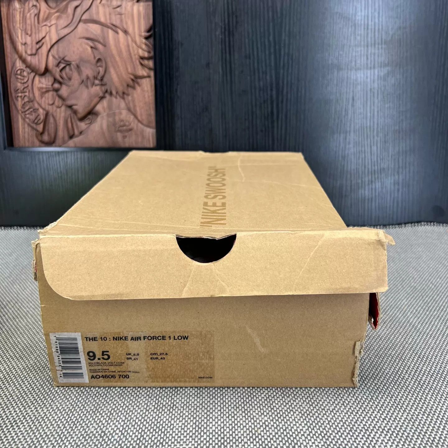 Nike Off-White x Nike Air Force 1 Volt 43 Size US 10 / EU 43 - 9 Thumbnail