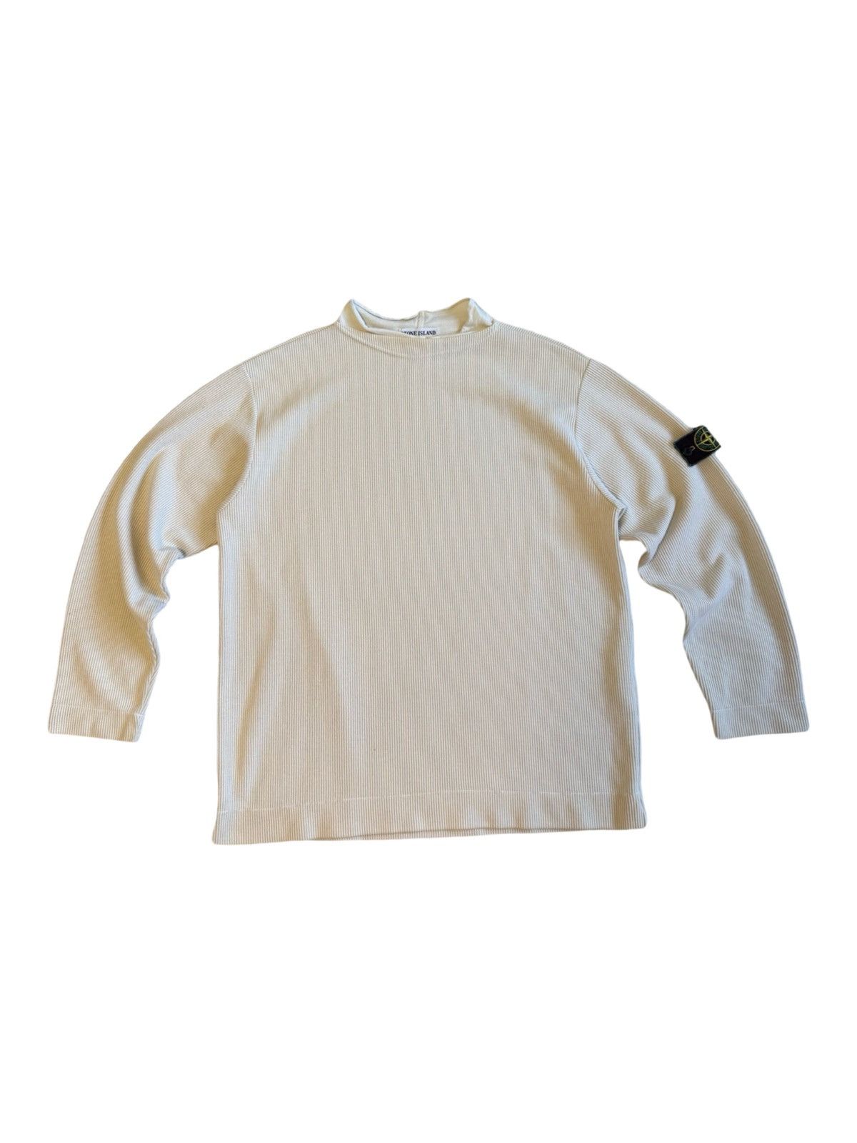 Stone Island Rare Stone Island Ribbed Pattern Green Patch Cotton Blend XL Size US XL / EU 56 / 4 - 1 Thumbnail