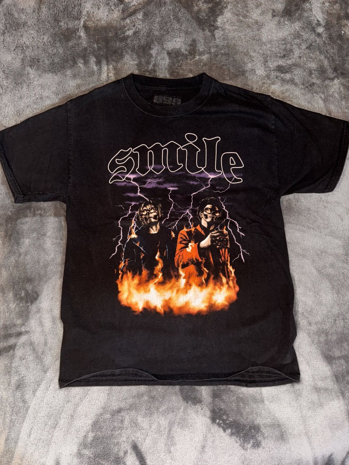 XO Juice WRLD x The Weeknd Smile Tee Size US M / EU 48-50 / 2 - 1 Thumbnail
