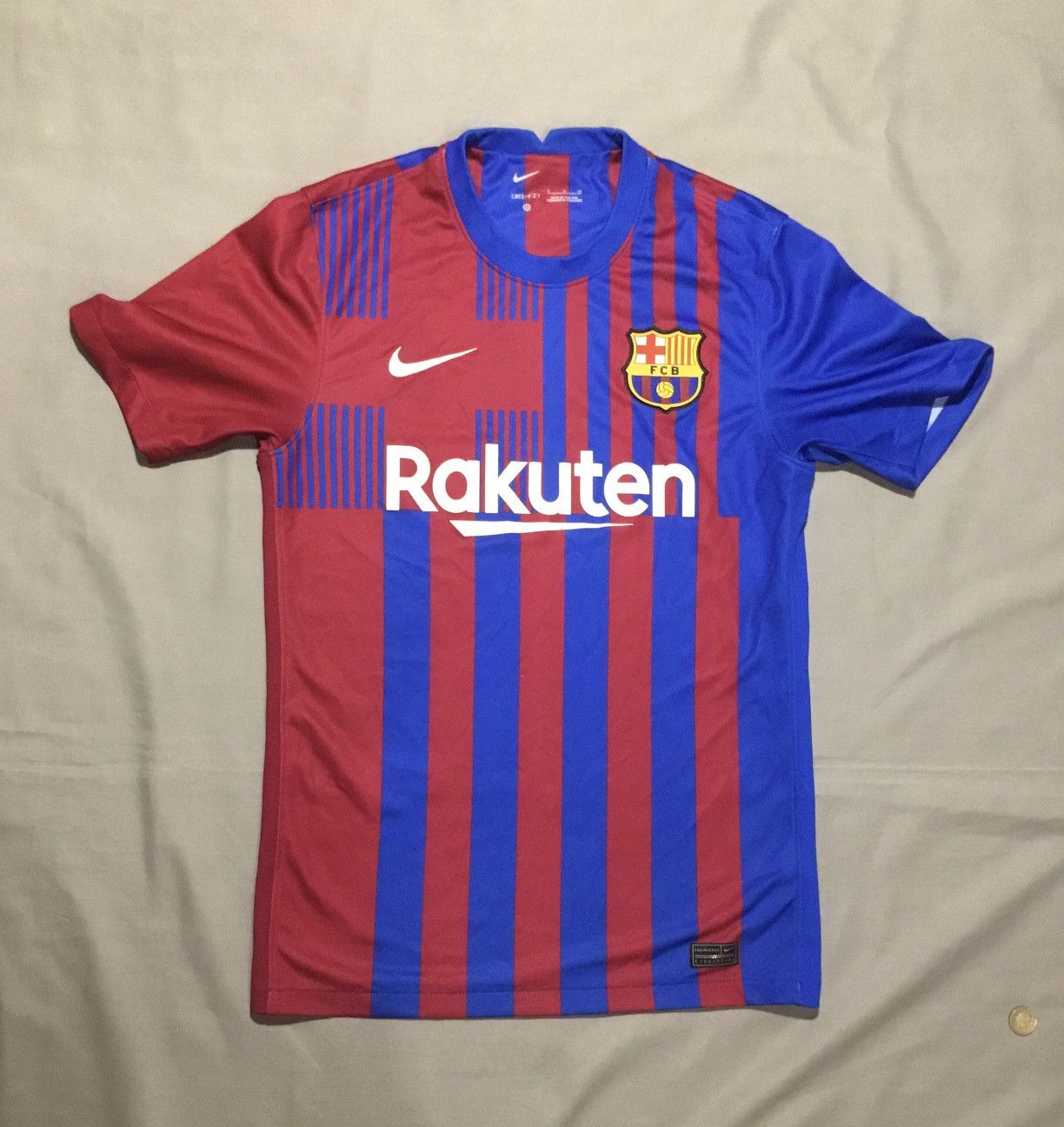 Nike FC Barcelona Nike 2021-2022 Home Shirt Size Small Size US S / EU 44-46 / 1 - 1 Thumbnail