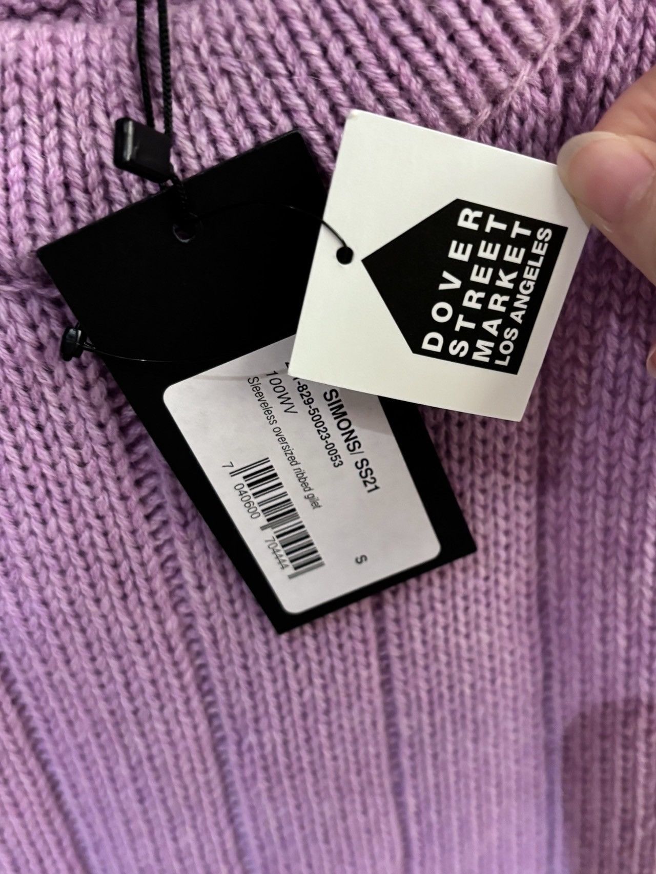 Raf Simons NWT raf simons 21SS Runway Knit vest Size US S / EU 44-46 / 1 - 5 Thumbnail