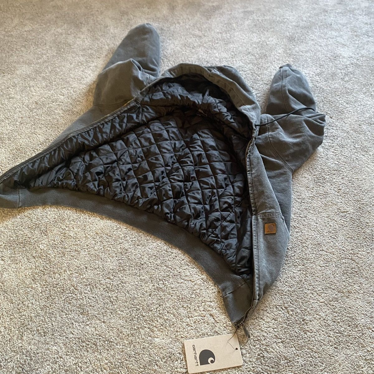 Carhartt Carharrt J130 Vintage Grey Jacket Size M Size US M / EU 48-50 / 2 - 3 Thumbnail