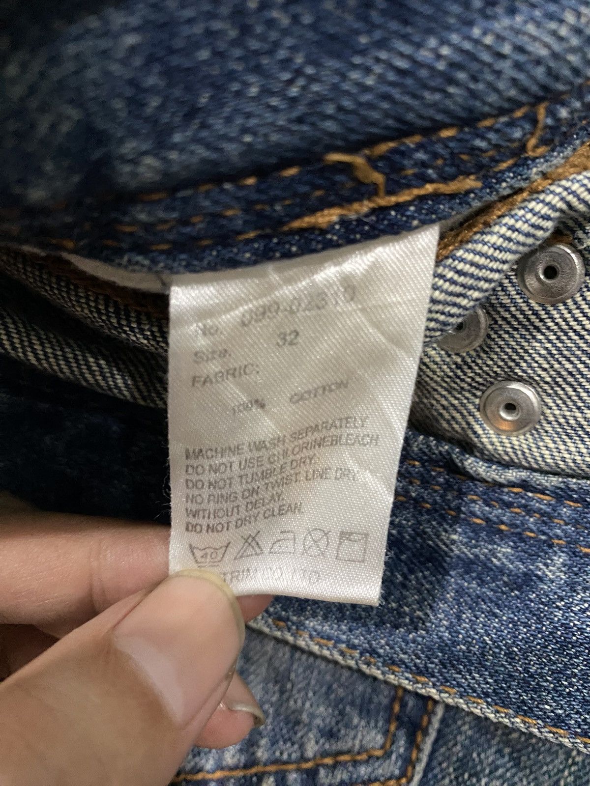 Junya Watanabe Back Vintage Distressed Patchwork Denim like Junya Watanabe Size US 32 / EU 48 - 19 Thumbnail