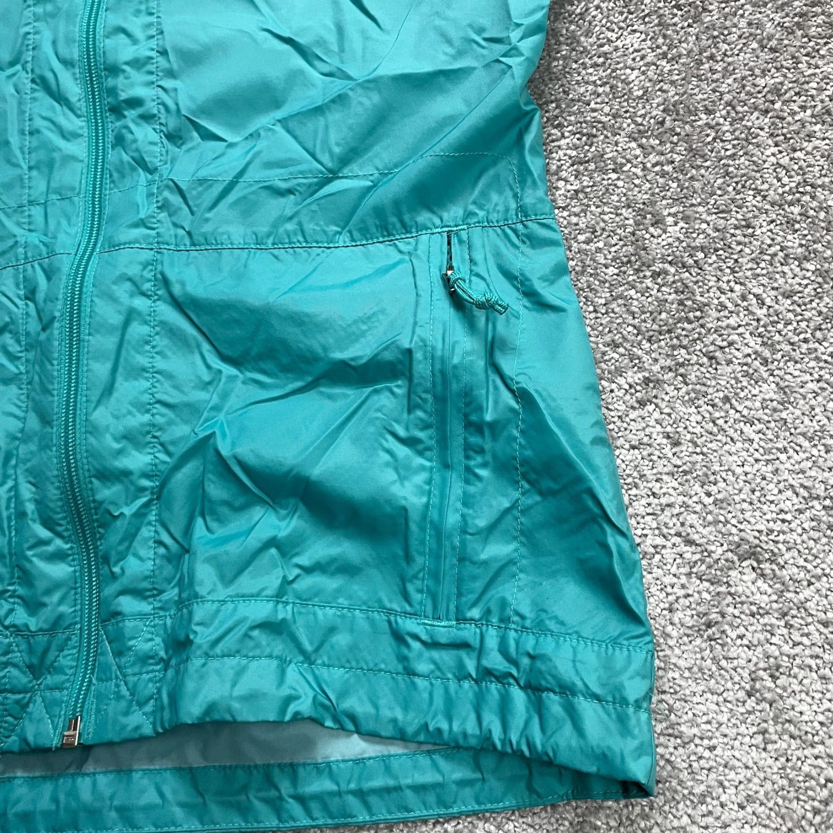 Vintage Columbia Jacket Womens Small Blue Full Zip Lightweight Windbreaker Size S / US 4 / IT 40 - 6 Thumbnail