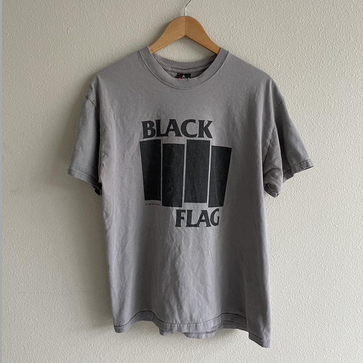 Band Tees × Streetwear × Vintage Vintage Black Flag T shirt | Grailed