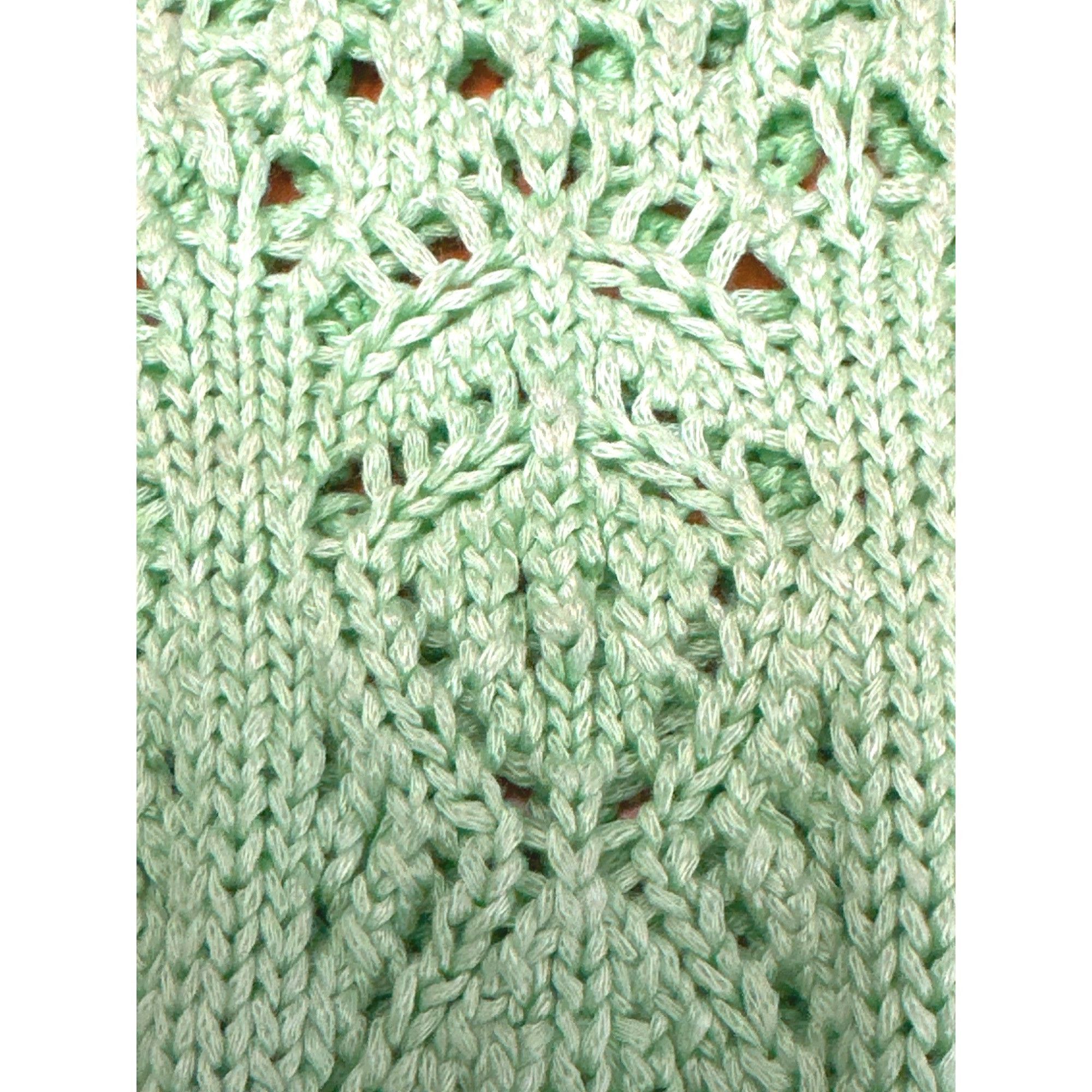 Aeropostale Aeropostale Lime Green Long Sleeve All Acrylic Knitted Sweat Size S / US 4 / IT 40 - 10 Thumbnail