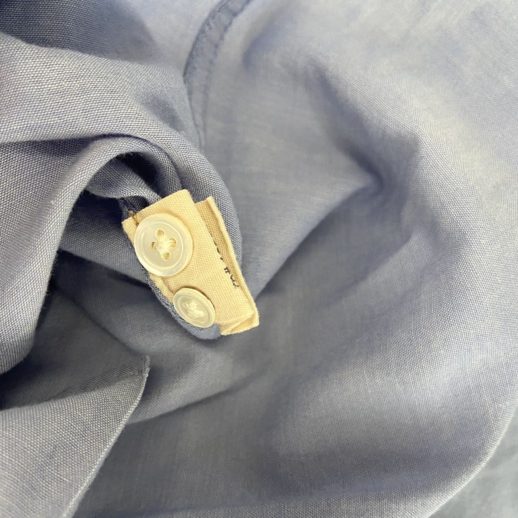 John Varvatos VINTAGE John Varvatos Shirt Mens Small Blue Cotton Long Sleeve Business Casual Party 90s Size US S / EU 44-46 / 1 - 5 Thumbnail