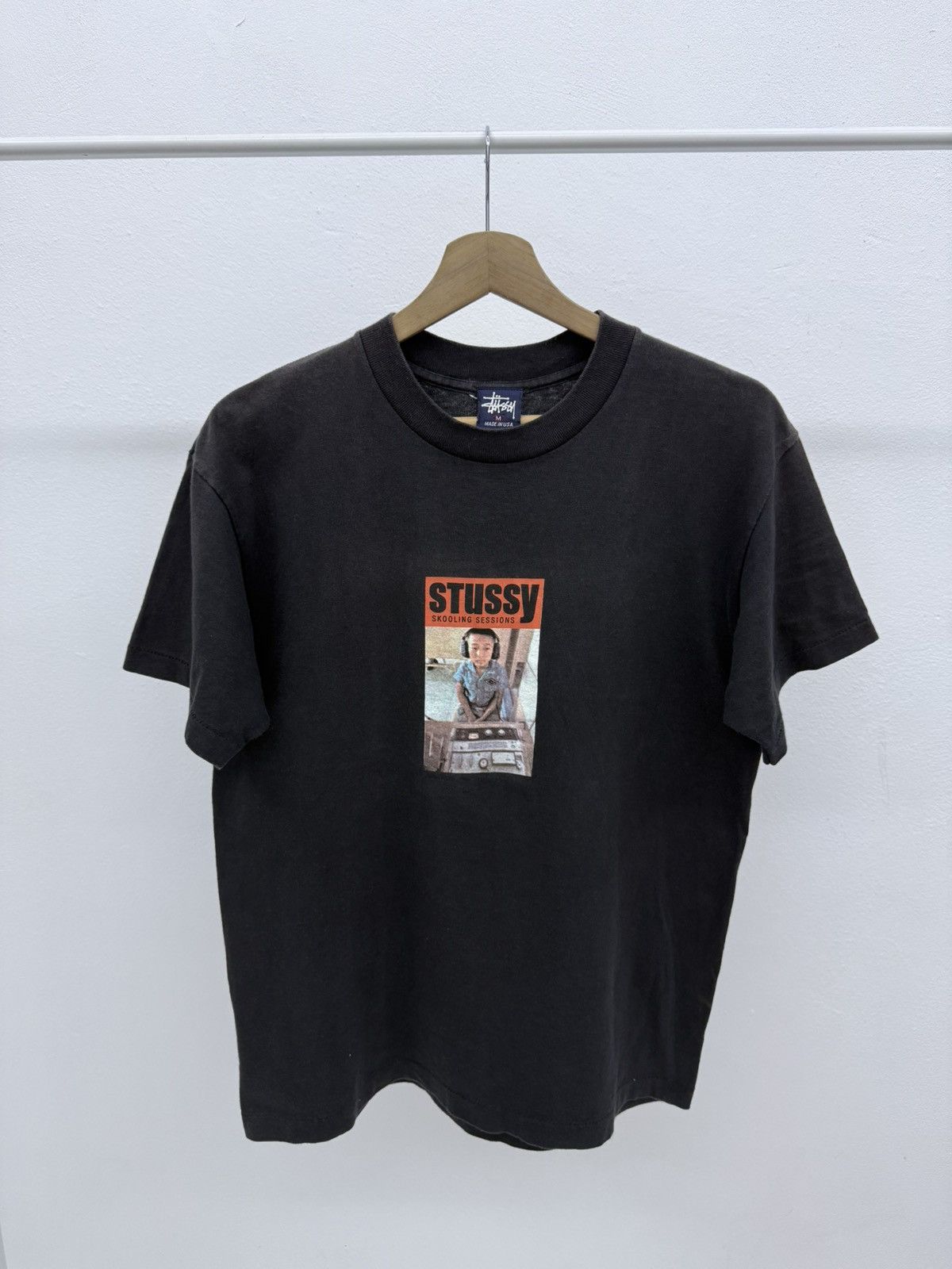 Stussy Vintage 90’s STUSSY "Skooling Sessions" Photo Tee USA M Size US M / EU 48-50 / 2 - 1 Thumbnail