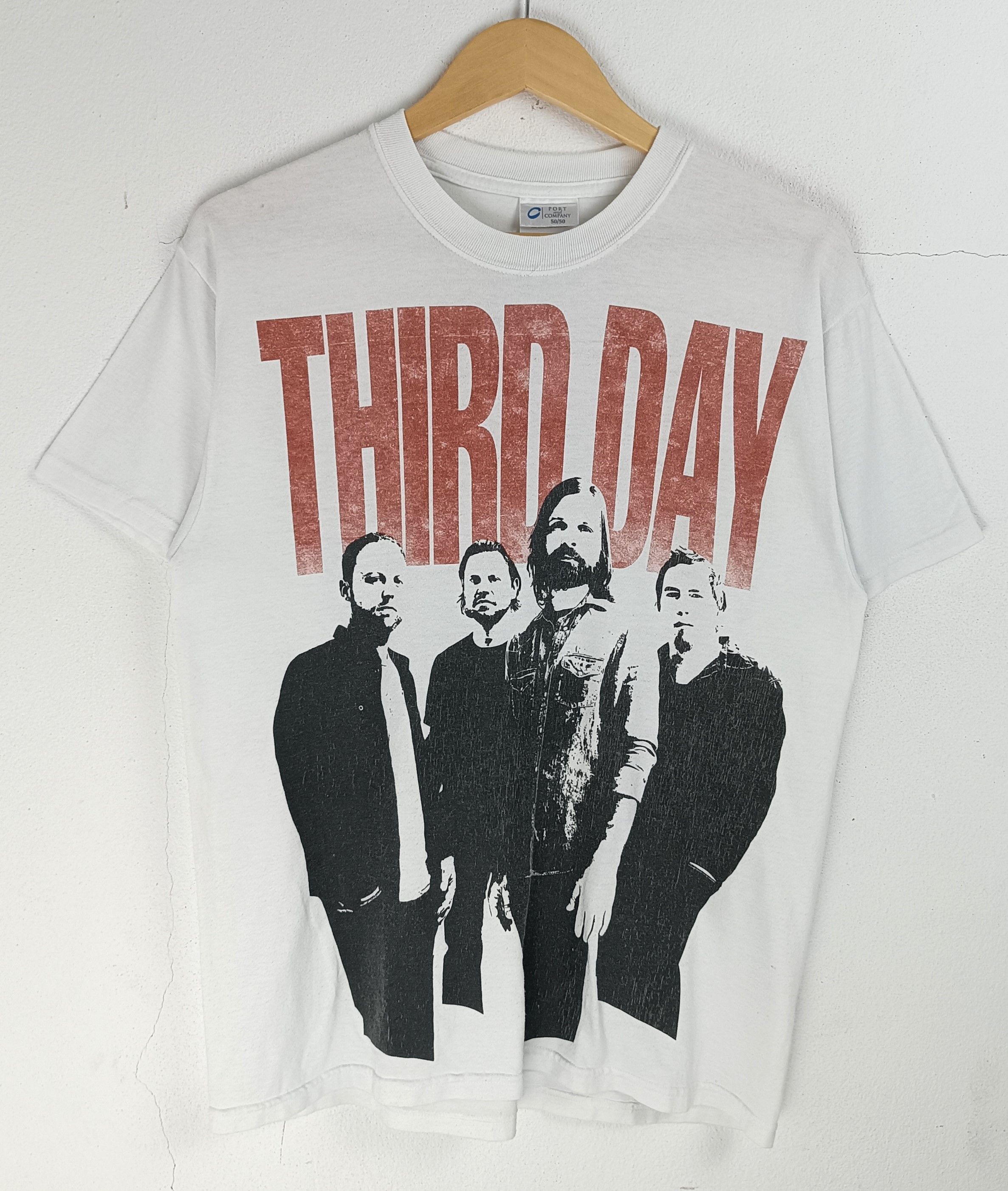 Band Tees VINTAGE Y2K THIRD DAY CHRISTIAN ROCK TEE creed switchfoot Size US M / EU 48-50 / 2 - 3 Thumbnail