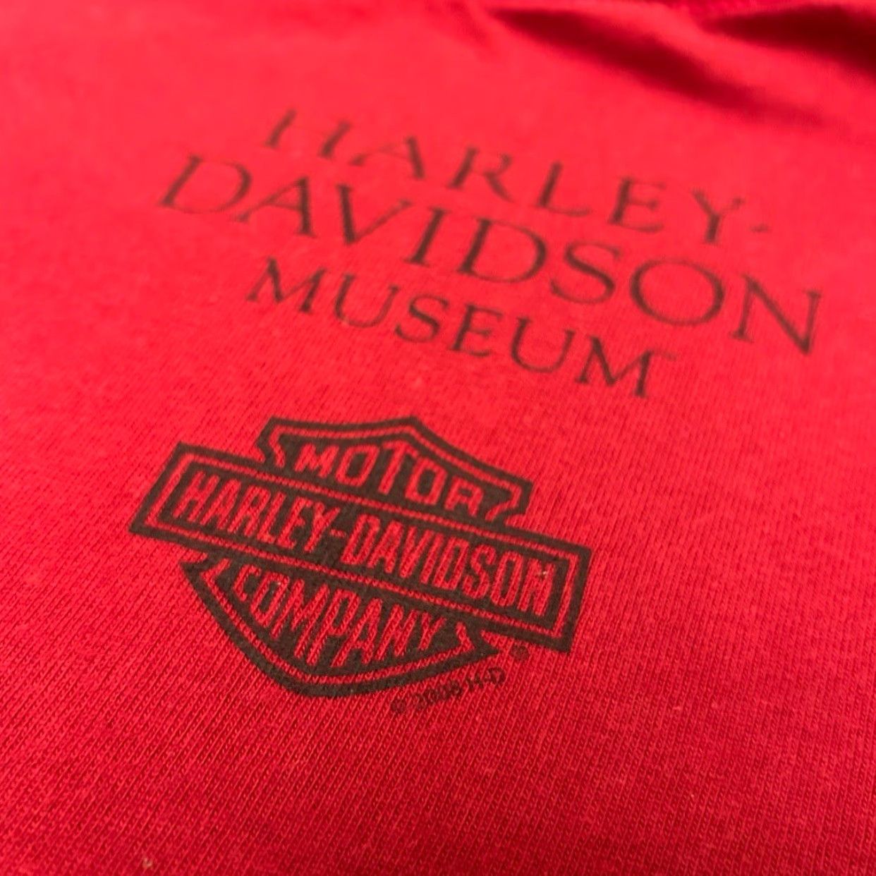 Harley Davidson VINTAGE Harley-Davidson Museum Classic Logo VTG Y2K 2008 Shirt Mens Large Red Logo 90s Biker Motorcycle Shirt Mens Size US L / EU 52-54 / 3 - 4 Thumbnail