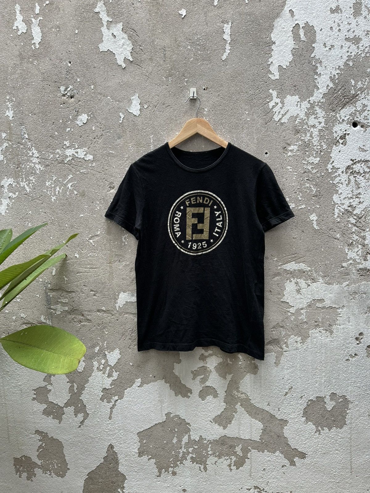 Authentic Fendi Roma Italy Classic Tees