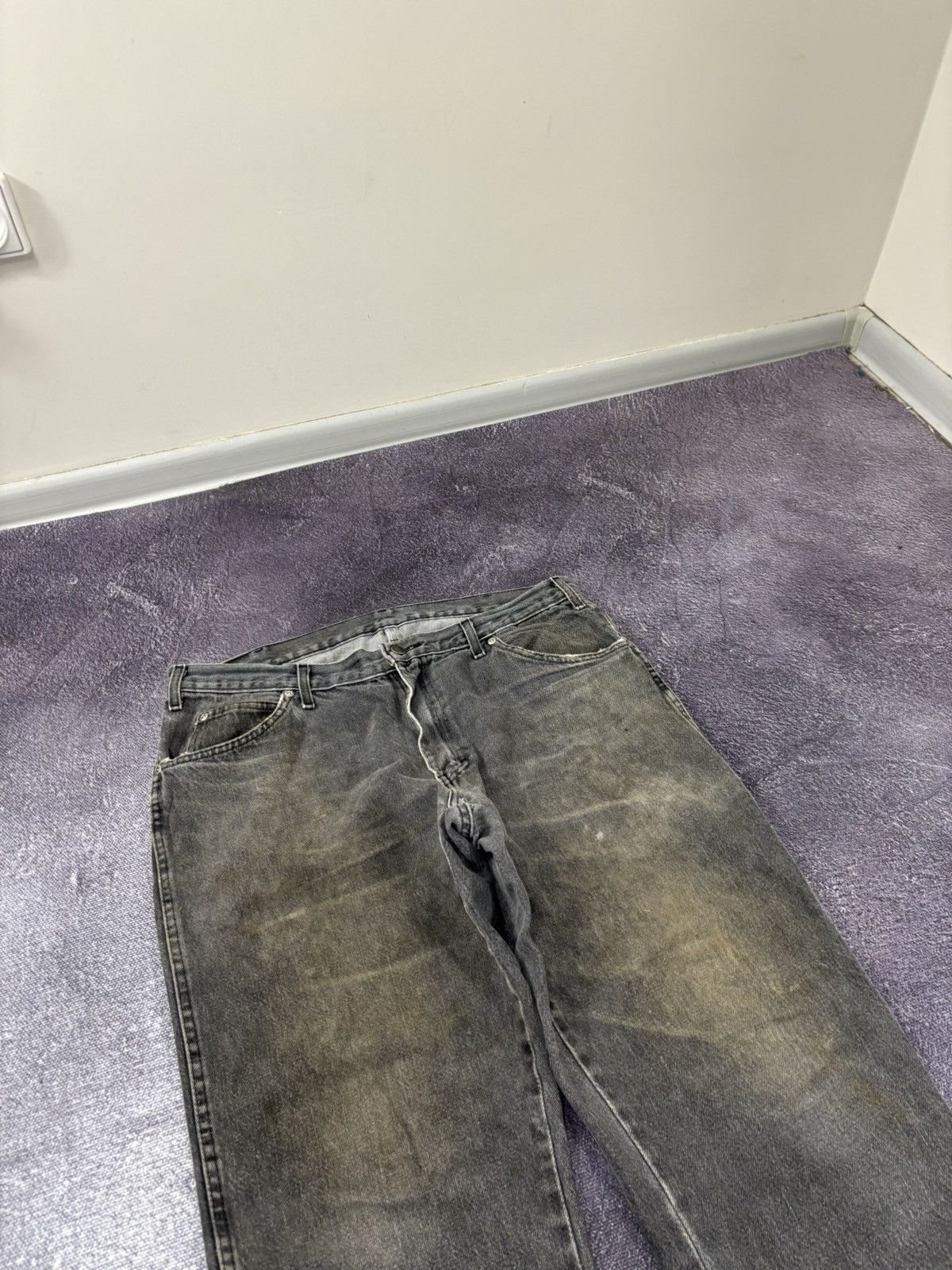 Dickies Vintage Dickies Rusted Gray USA Work Hype Baggy Pants Jeans Size US 36 / EU 52 - 9 Thumbnail