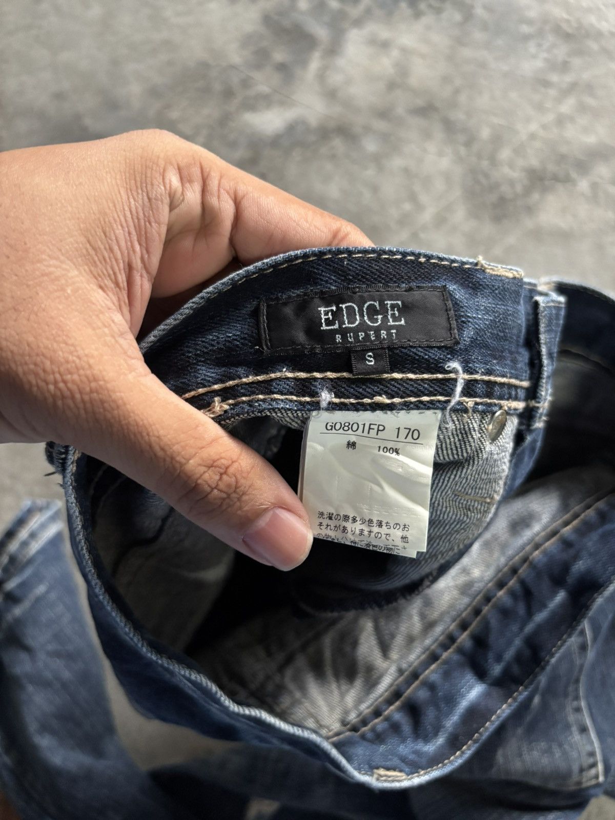 Hysteric Glamour FLARE EDGE RUPERT DISTRESSED JAPANESE DENIM MULTIPOCKET Size US 29 - 5 Thumbnail