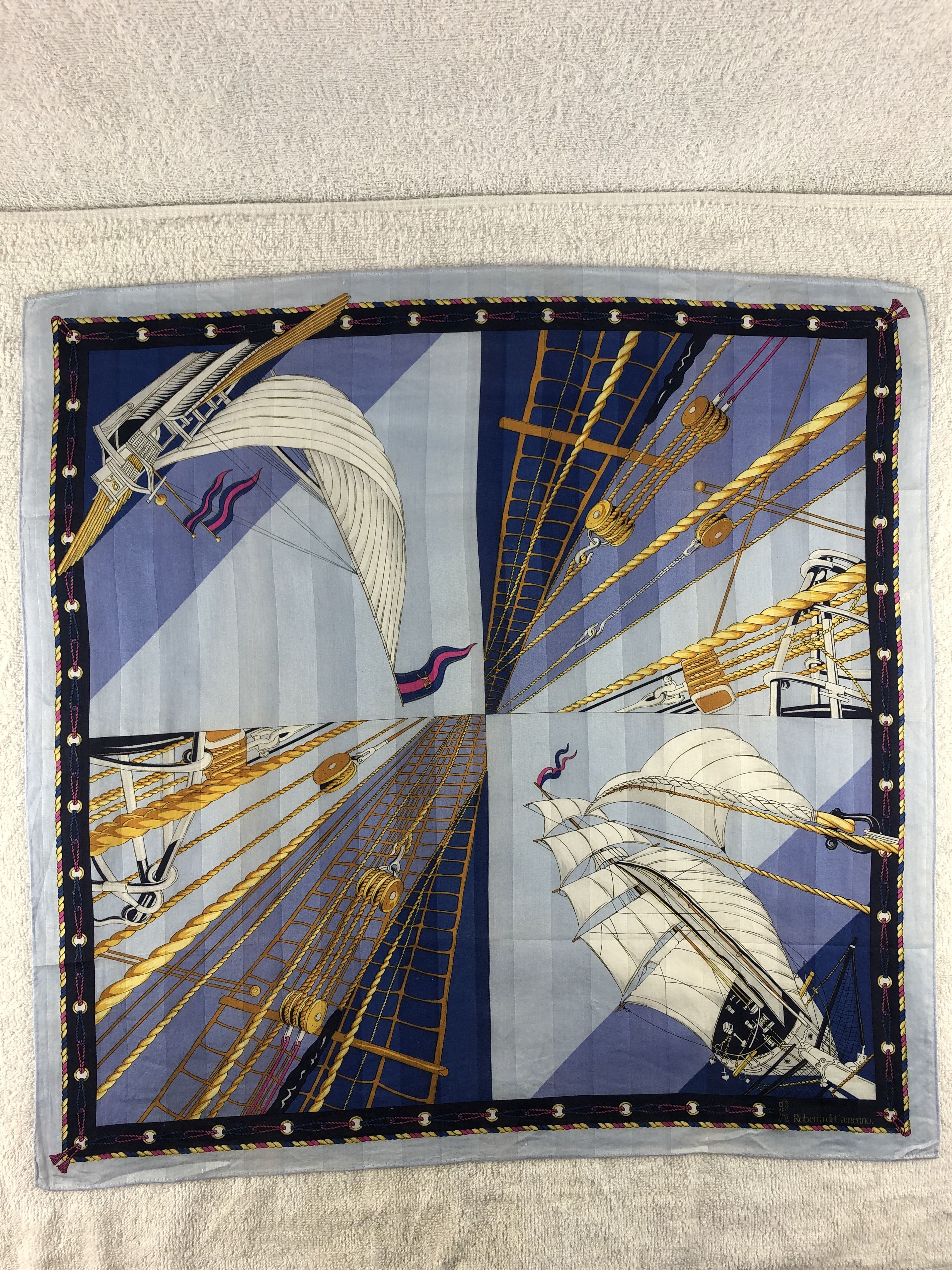 Roberta di Camerino Roberta Di Camerino Handkerchief / Bandana / Neckerchief Size ONE SIZE - 3 Thumbnail