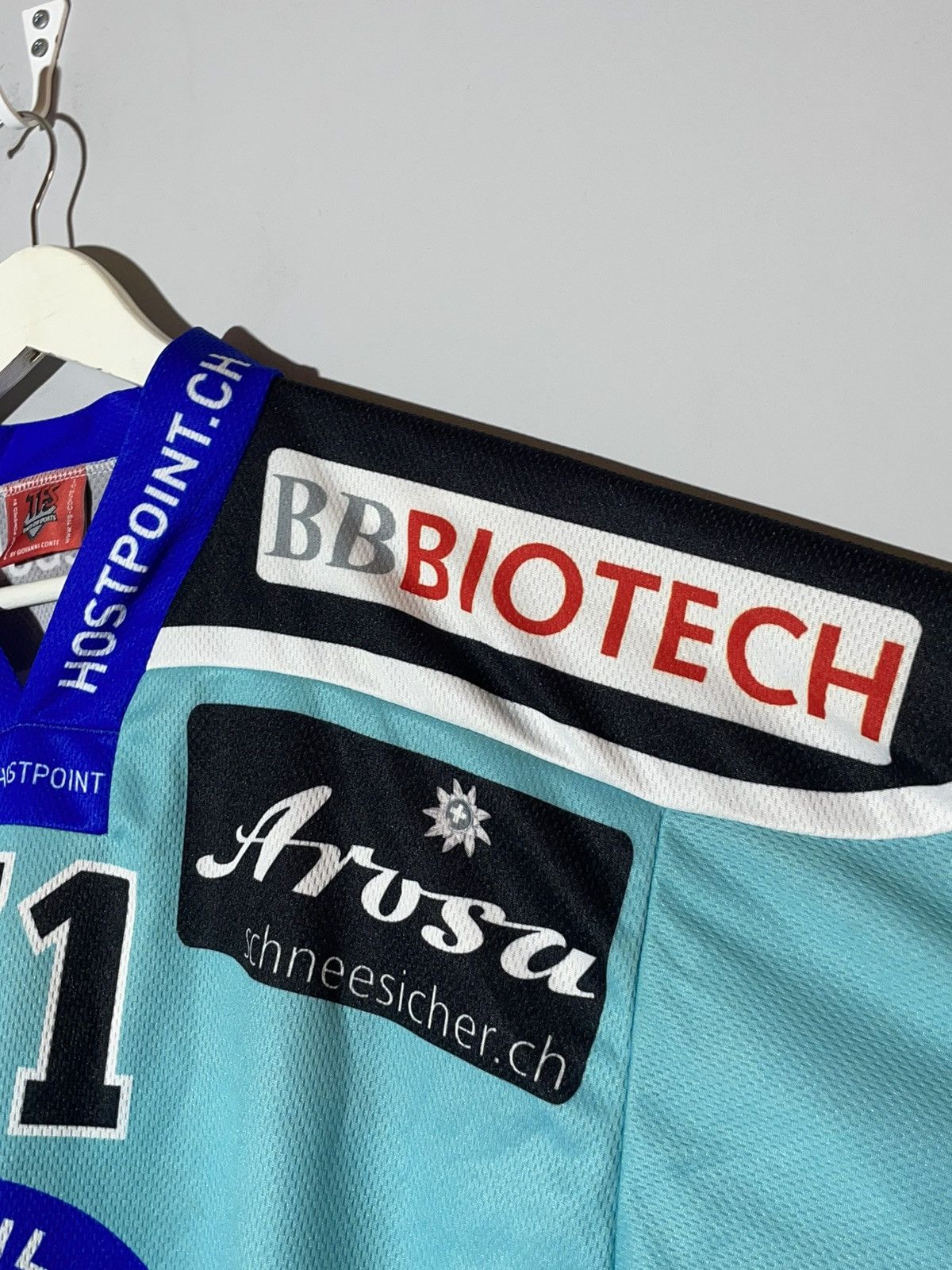 NHL SC Rapperswil Jona Lakers 2009/10 Blue Ice Hockey Size US L / EU 52-54 / 3 - 5 Thumbnail