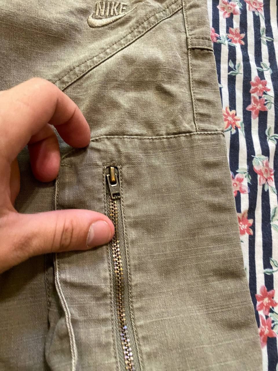 Nike Vintage denim shorts Y2K logo NIKE streetwear Size US 30 / EU 46 - 4 Thumbnail