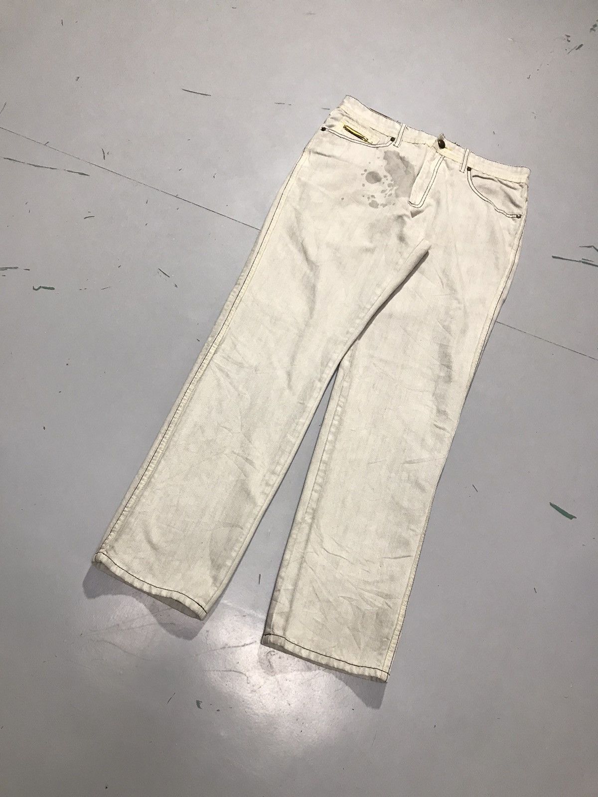 Pelle Pelle Vintage pelle pelle embroidered denim Size US 34 / EU 50 - 3 Thumbnail