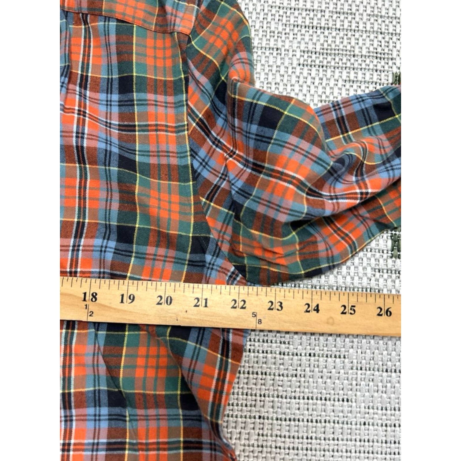 Brooks Brothers Brooks Brothers Flannel Shirt Mens XL Regular Plaid Cotton Button-Down Multi Color Casual Shirts Mens XL Plaid Cotton Button-Up Brooks Brothers Size US XL / EU 56 / 4 - 7 Thumbnail
