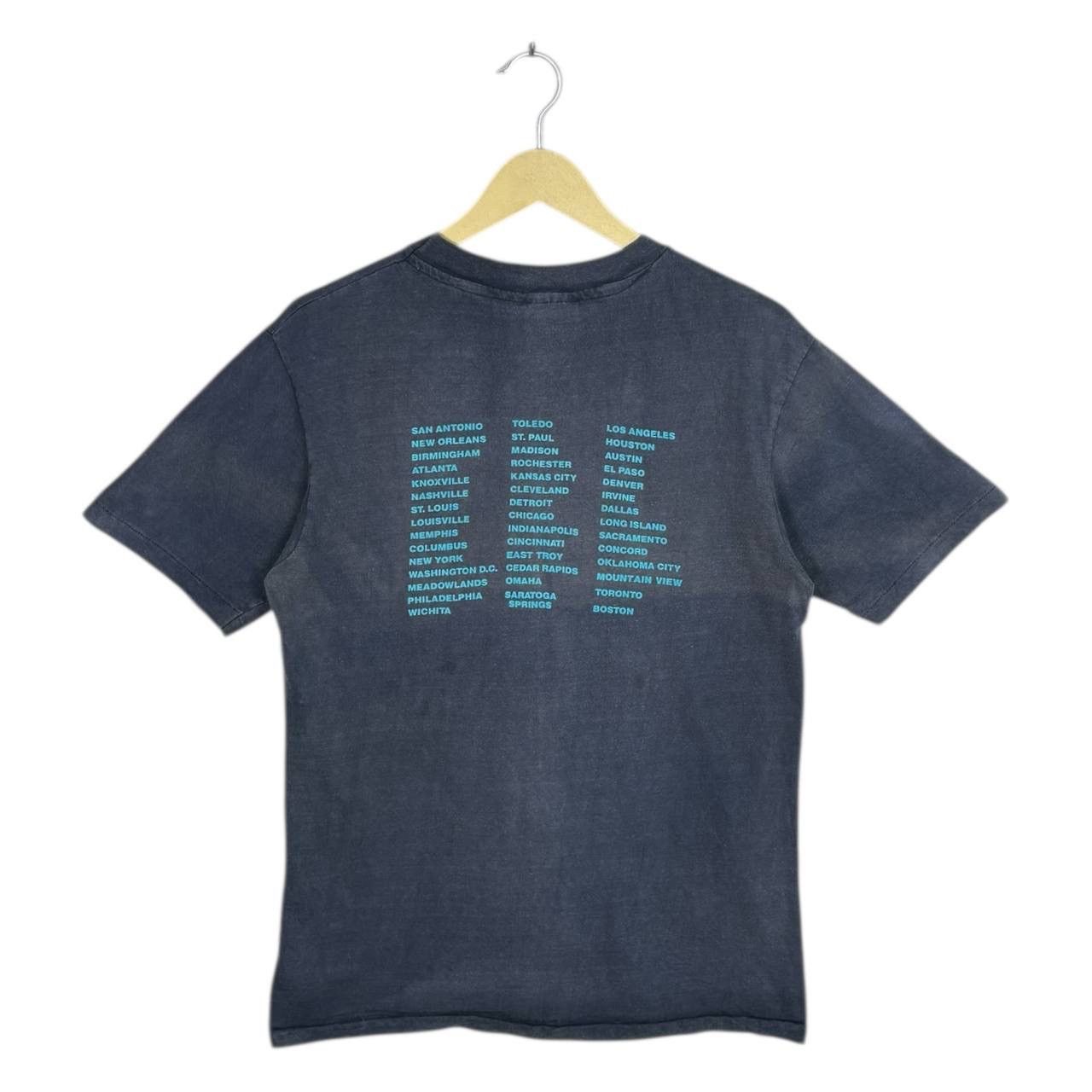 Band Tees Vintage 80s Jackson Browne 1986 US Tour T-Shirt Faded M USA Size US M / EU 48-50 / 2 - 2 Thumbnail