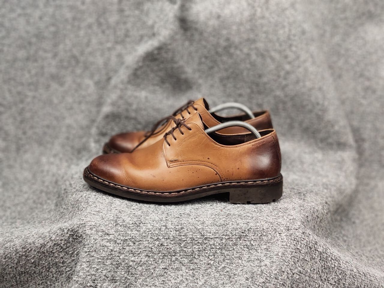 Designer × Mephisto Mephisto Brown Derby Classic Mens Lace Up Shoes Size US 11 / EU 44 - 7 Thumbnail