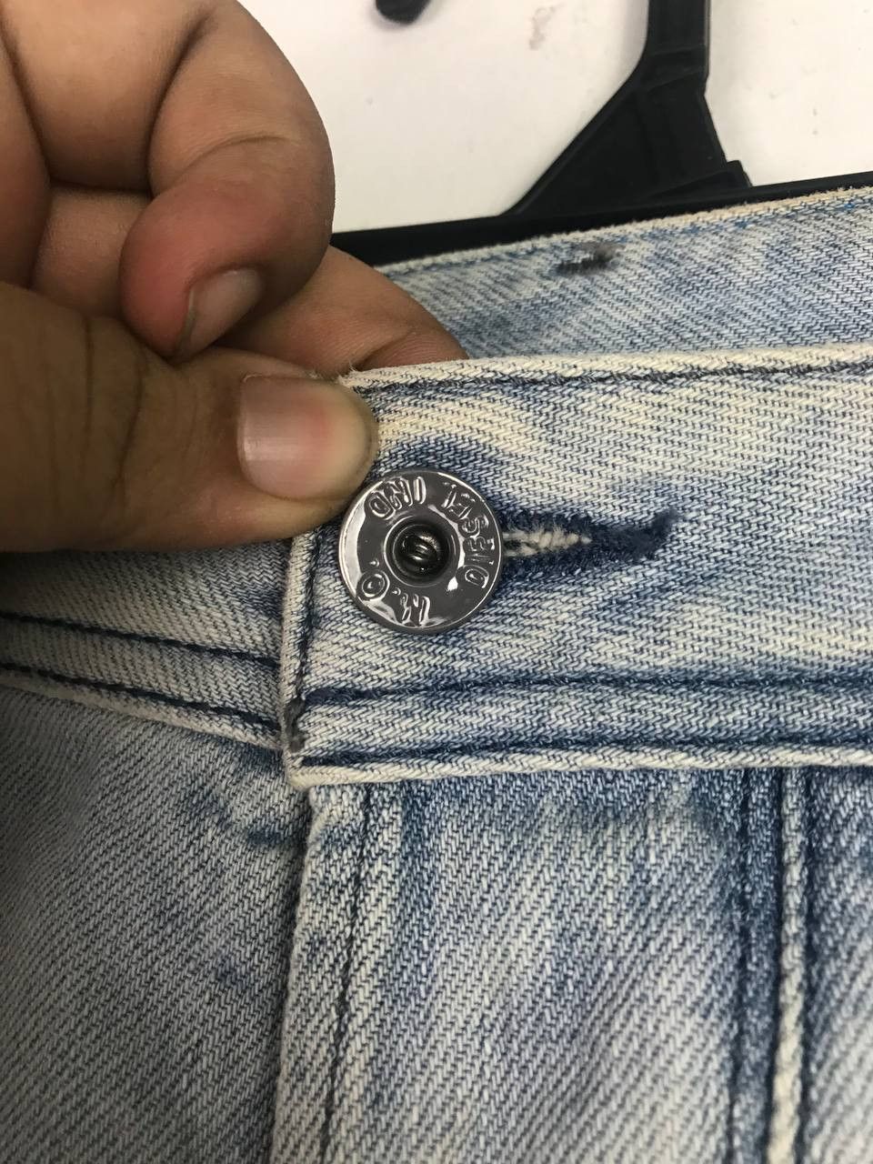 Adidas × Diesel Diesel Adidas Denim Pants Rare Items Size US 36 / EU 52 - 4 Thumbnail