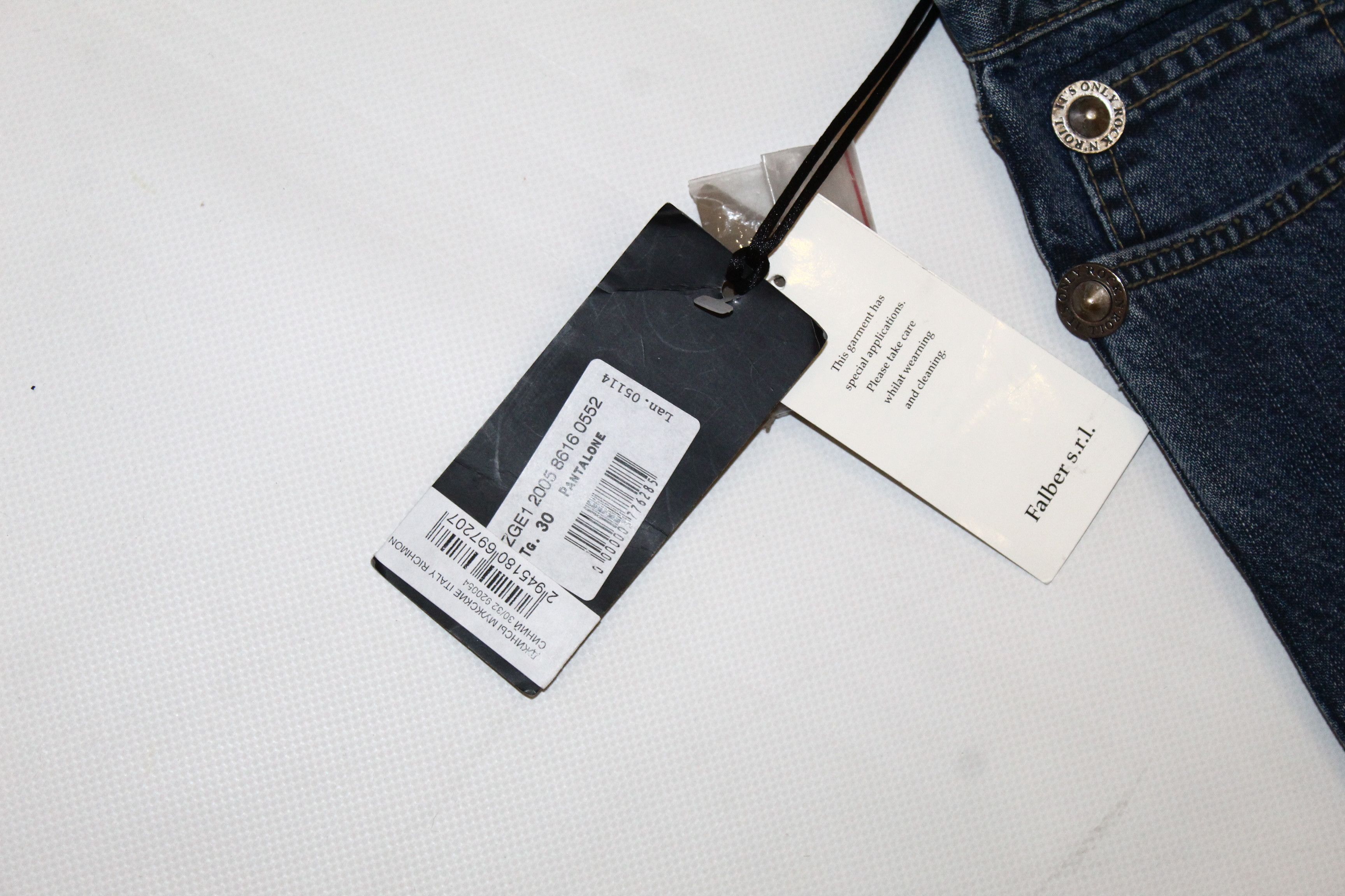 John Richmond Richmond Denim Low Rise Skinny Stonewash Jeans Size US 32 / EU 48 - 4 Thumbnail