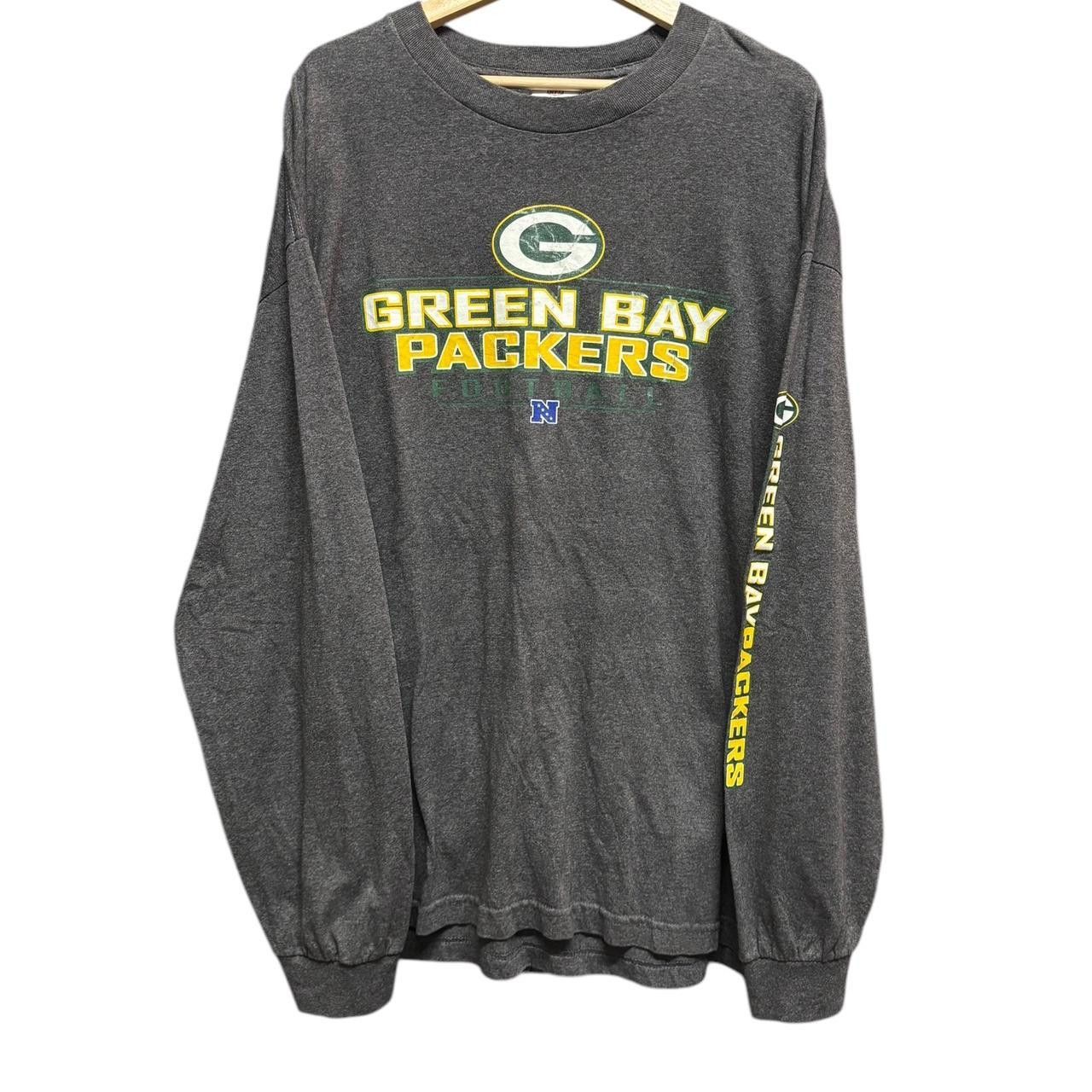 NFL × Vintage Vintage Green Bay Packer long-sleeve shirt size: 2XL Size US XXL / EU 58 / 5 - 1 Thumbnail