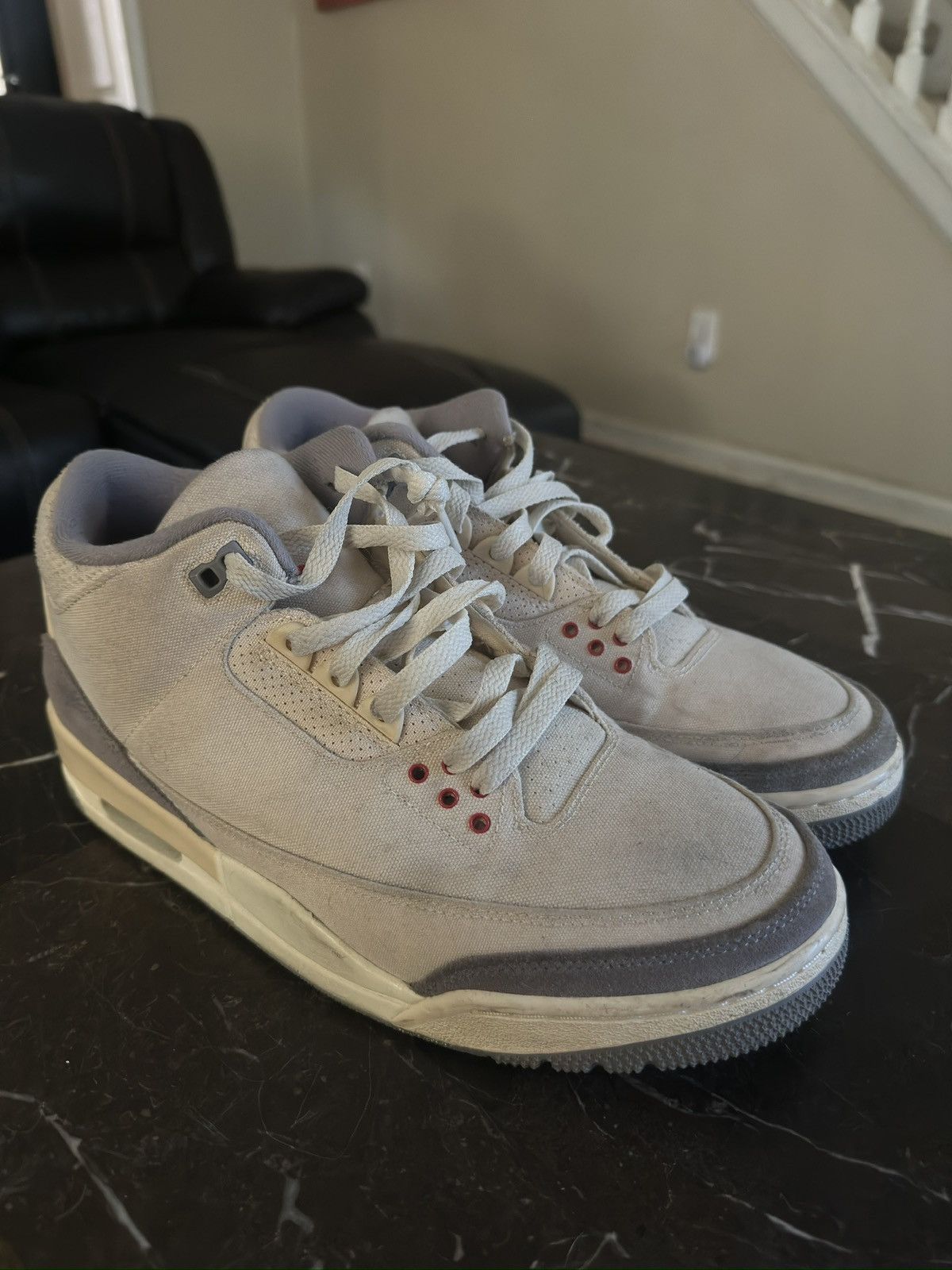 Jordan Brand Jordan 3 Muslin 10.5 Size US 10.5 / EU 43-44 - 1 Thumbnail