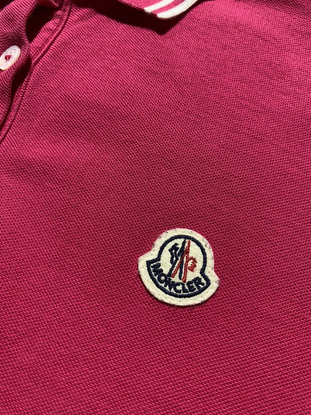 Moncler 💗MONCLER Luxury polo shirt Size M / US 6-8 / IT 42-44 - 8 Thumbnail