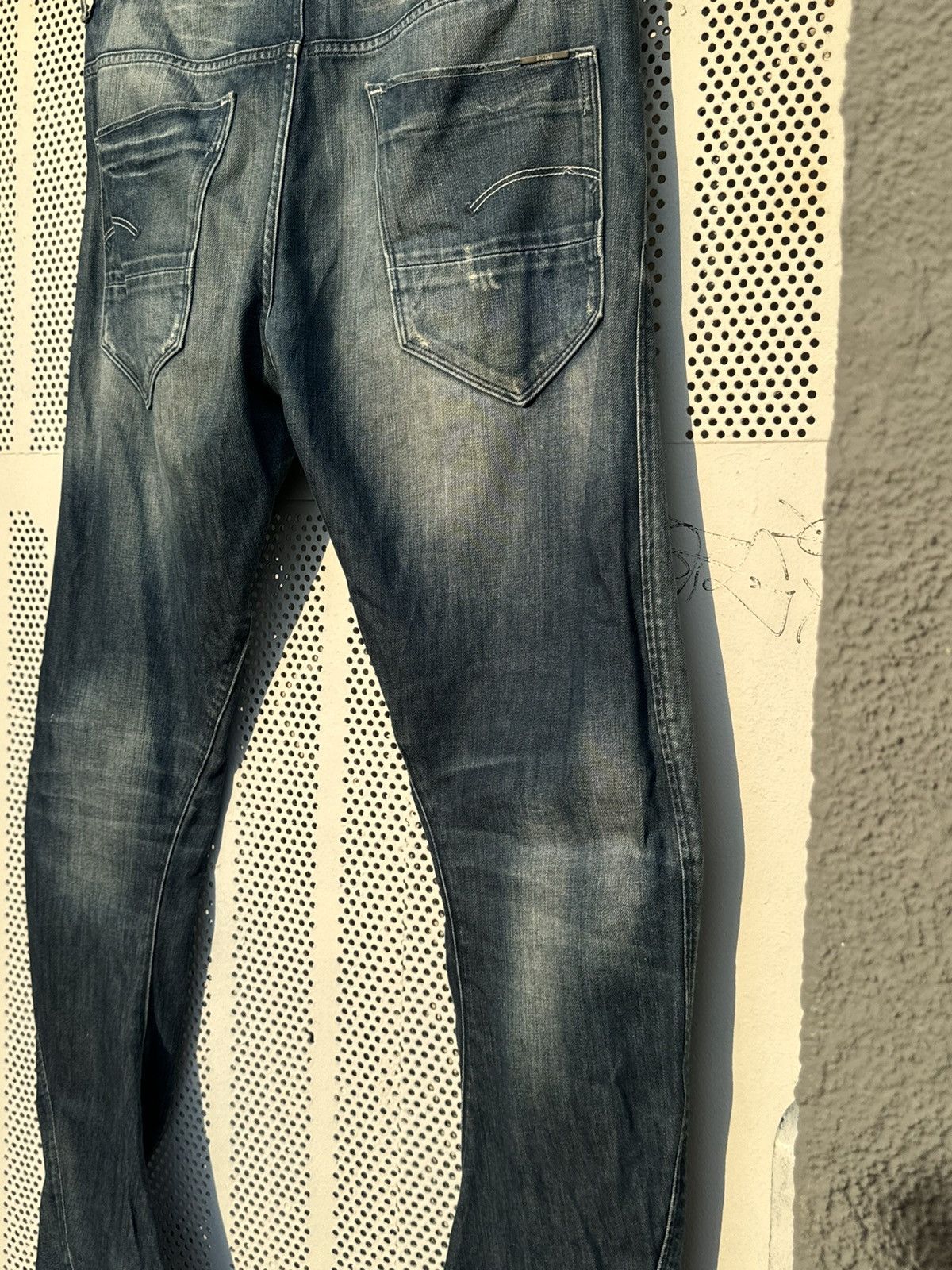 G-Star G Star Raw GS01 Vintage Men’s Jeans 3D Size US 34 / EU 50 - 18 Thumbnail
