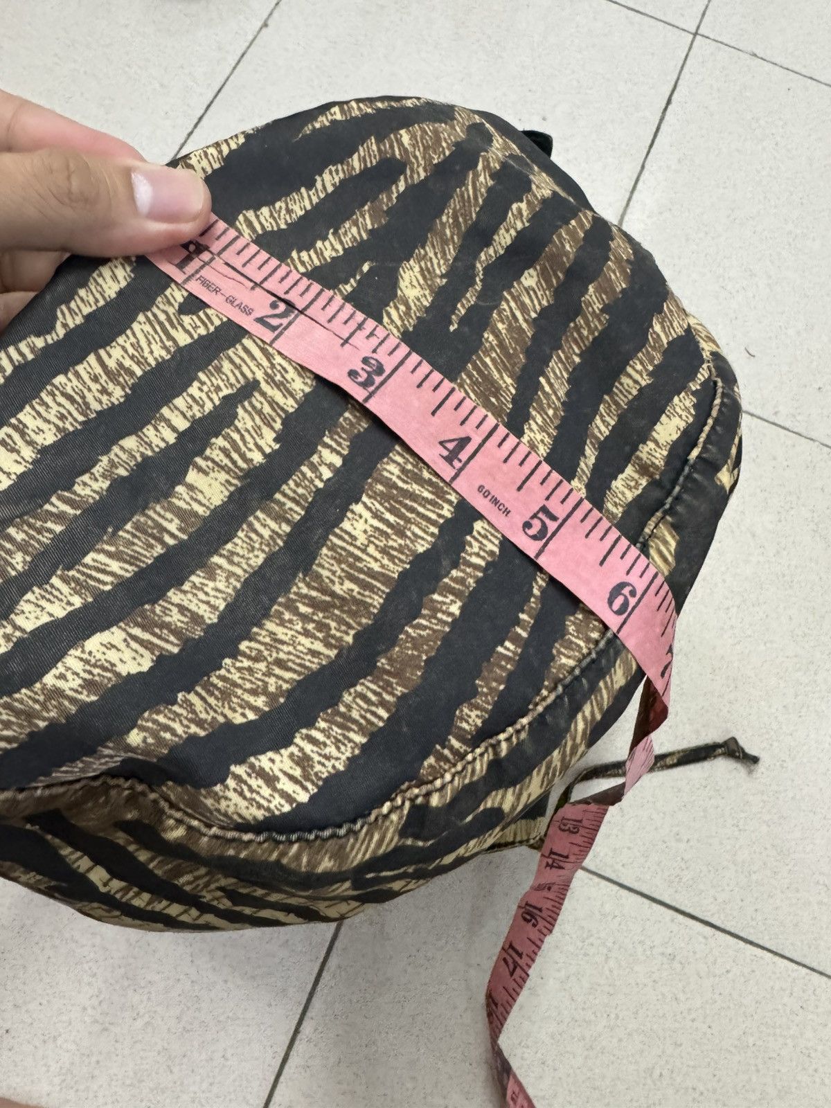 Prada PRADA ZEBRA PRINT NYLON BAGPACK BAG Size ONE SIZE - 5 Thumbnail