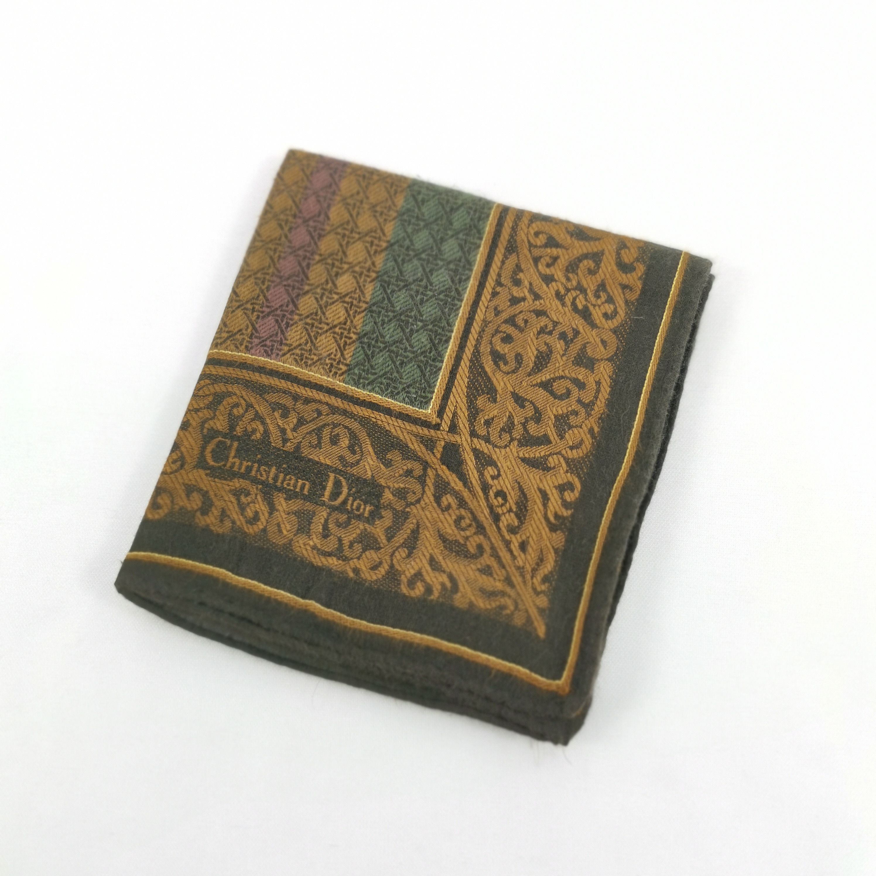 Japanese Brand × Vintage Vintage Christian DIOR Handkerchief Neckerchief Bandana Size ONE SIZE - 4 Thumbnail