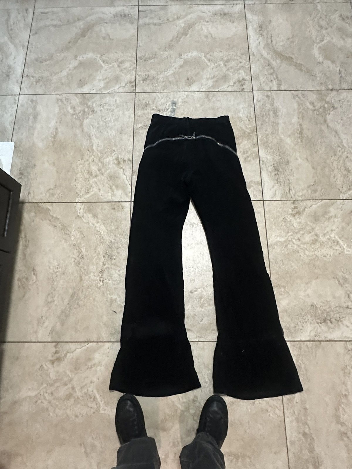 Rick Owens RICK OWENS FW22 "STROBE" RUNWAY CORDUROY BOLAN BANANAS Size US 28 / EU 44 - 2 Thumbnail