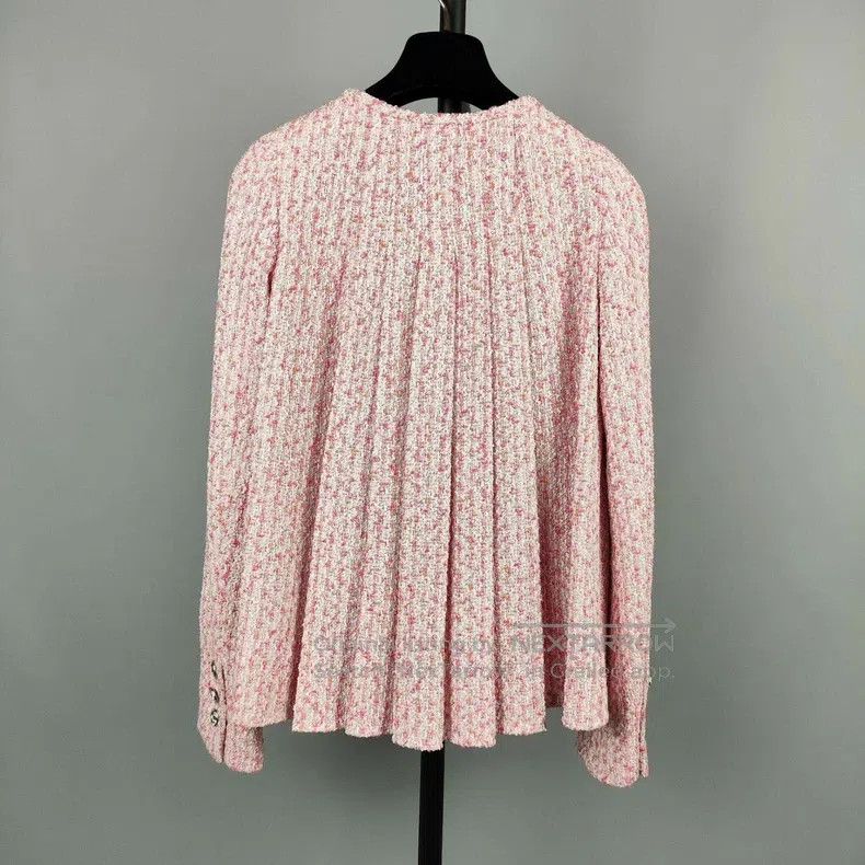 Chanel Chanel Soft tweed small fragrance style coat Size XXS / US 00 / IT 34 - 2 Thumbnail