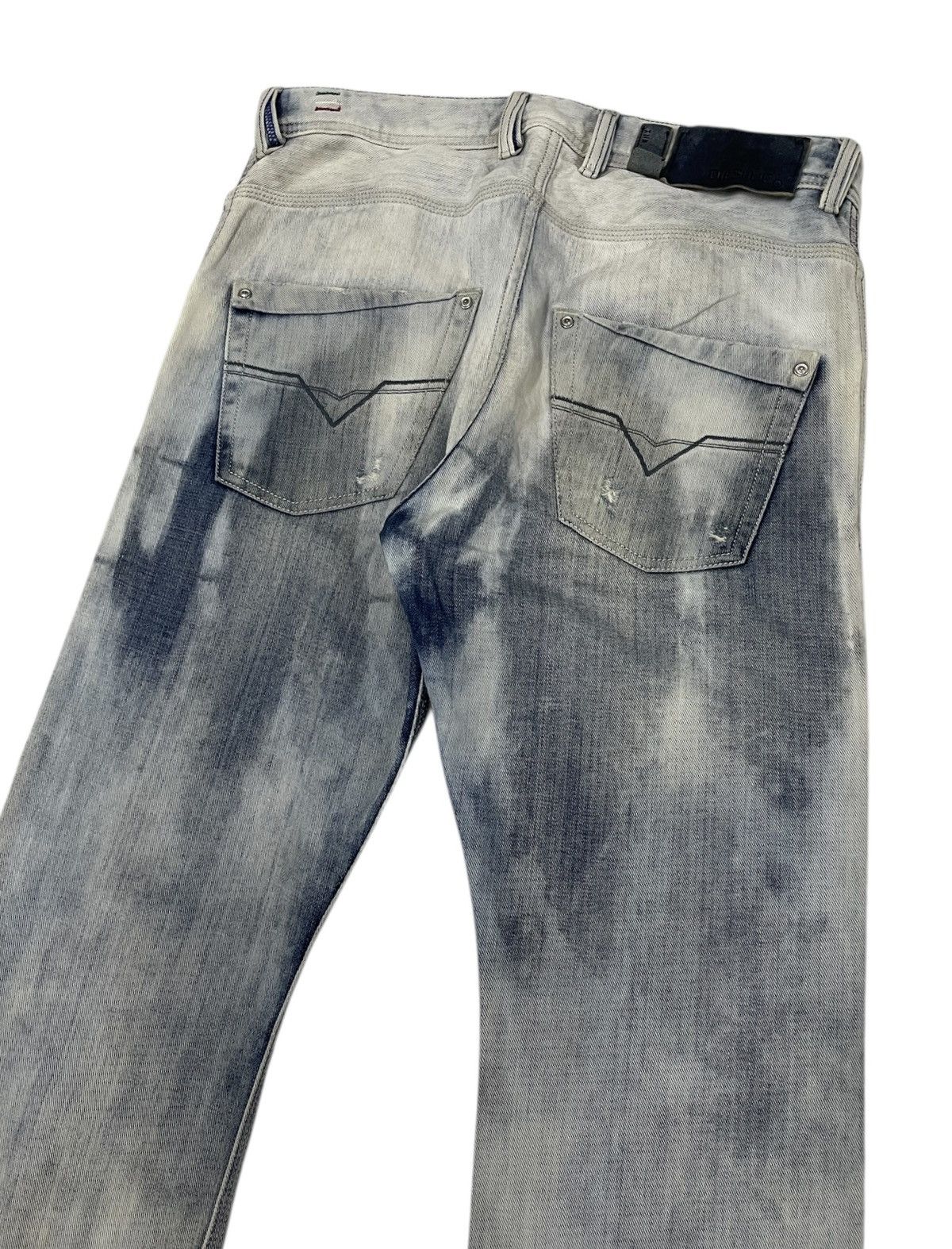 Diesel Vintage Diesel Acid Wash Lampo Zipper Size US 31 - 1 Thumbnail