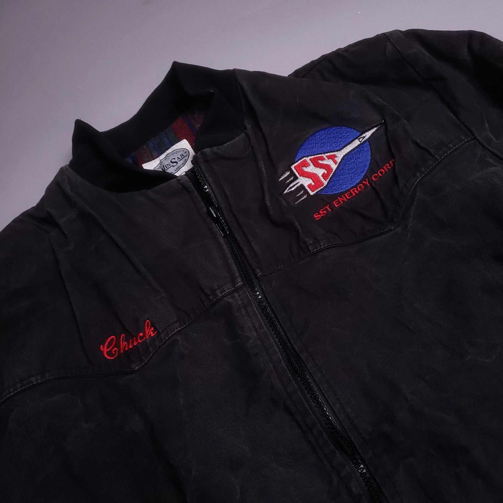 Vintage VTG 80s Winsar Inc. Mens Custom Industrial Winter Bomber Size US M / EU 48-50 / 2 - 2 Thumbnail