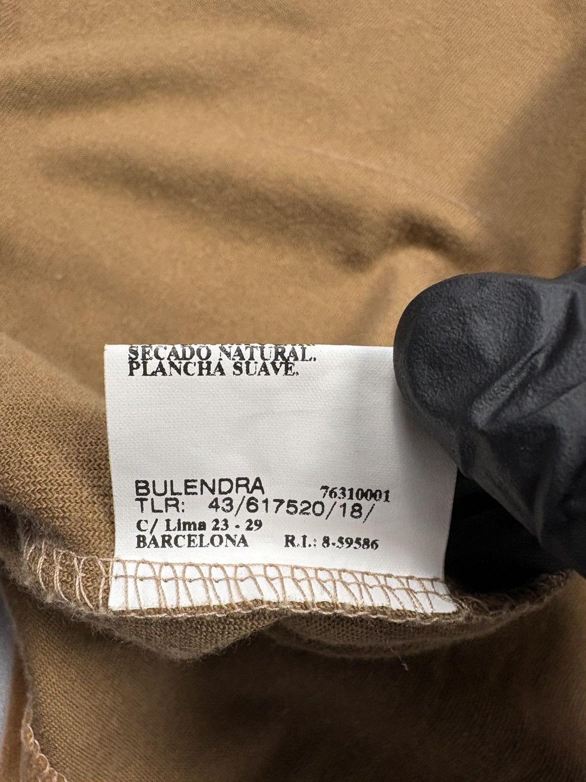 Burberry Vintage 90s Burberrys Spain Velour Quilted Overshirt Jacket Size L / US 10 / IT 46 - 17 Thumbnail
