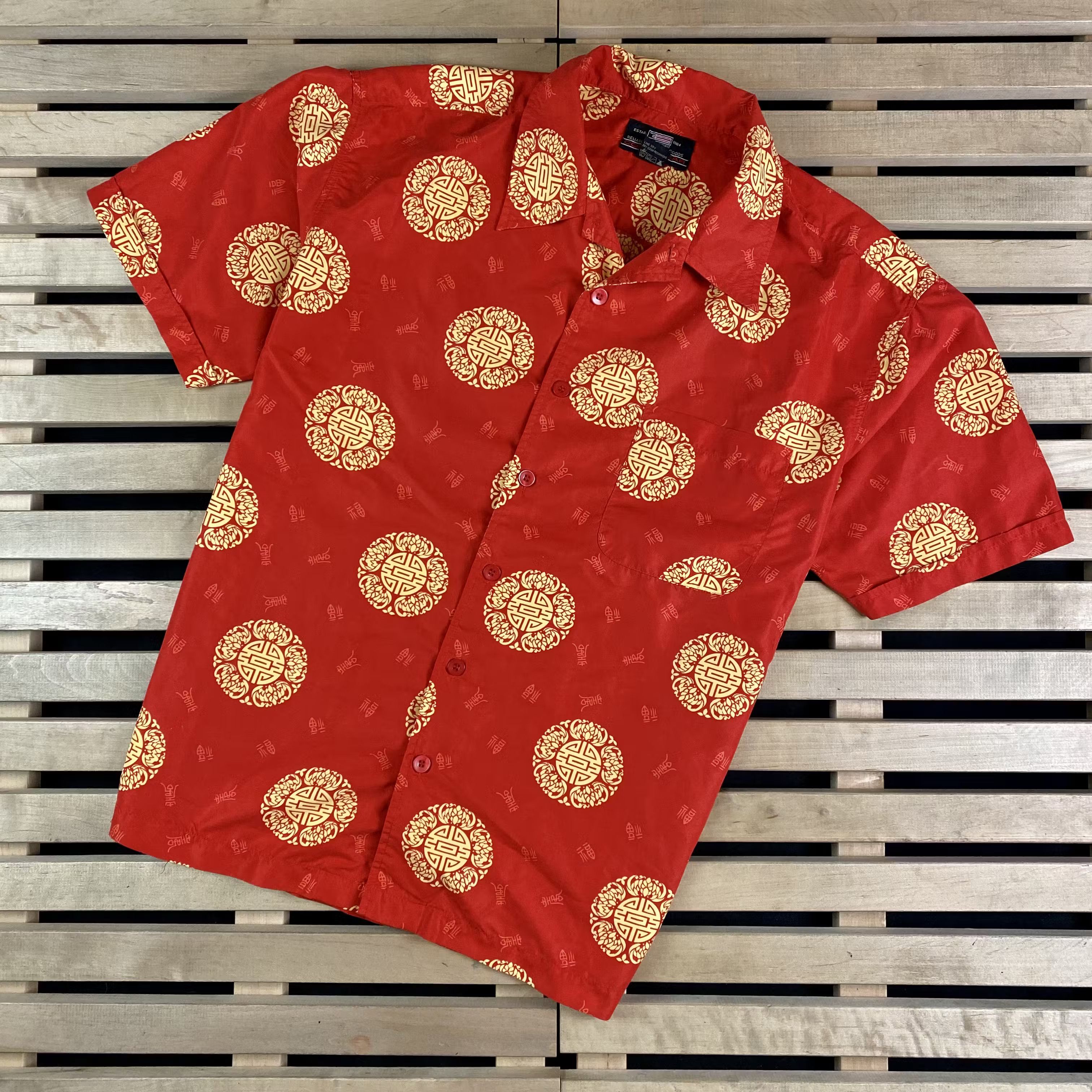 Vintage Men’s Crazy Hawaiian Shirt Colo Wear Vintage Size L Size US L / EU 52-54 / 3 - 1 Thumbnail